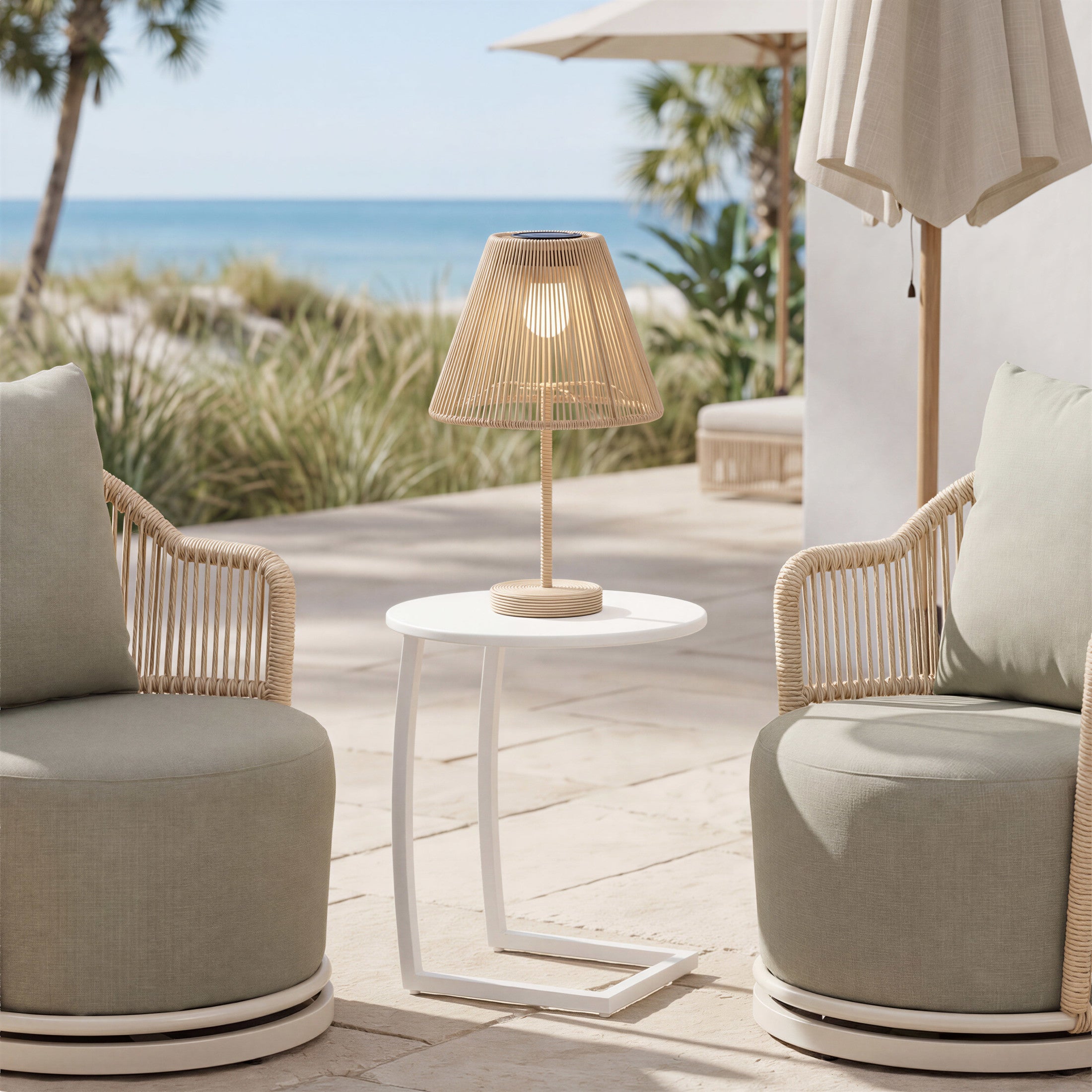 Lanai Swivel Chair Multicolor