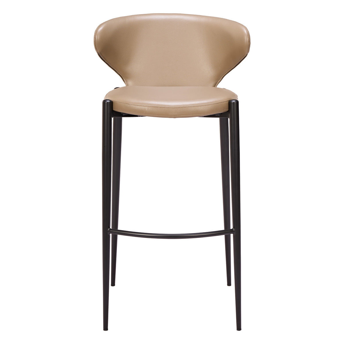 Lino Barstool (Set of 2) Taupe