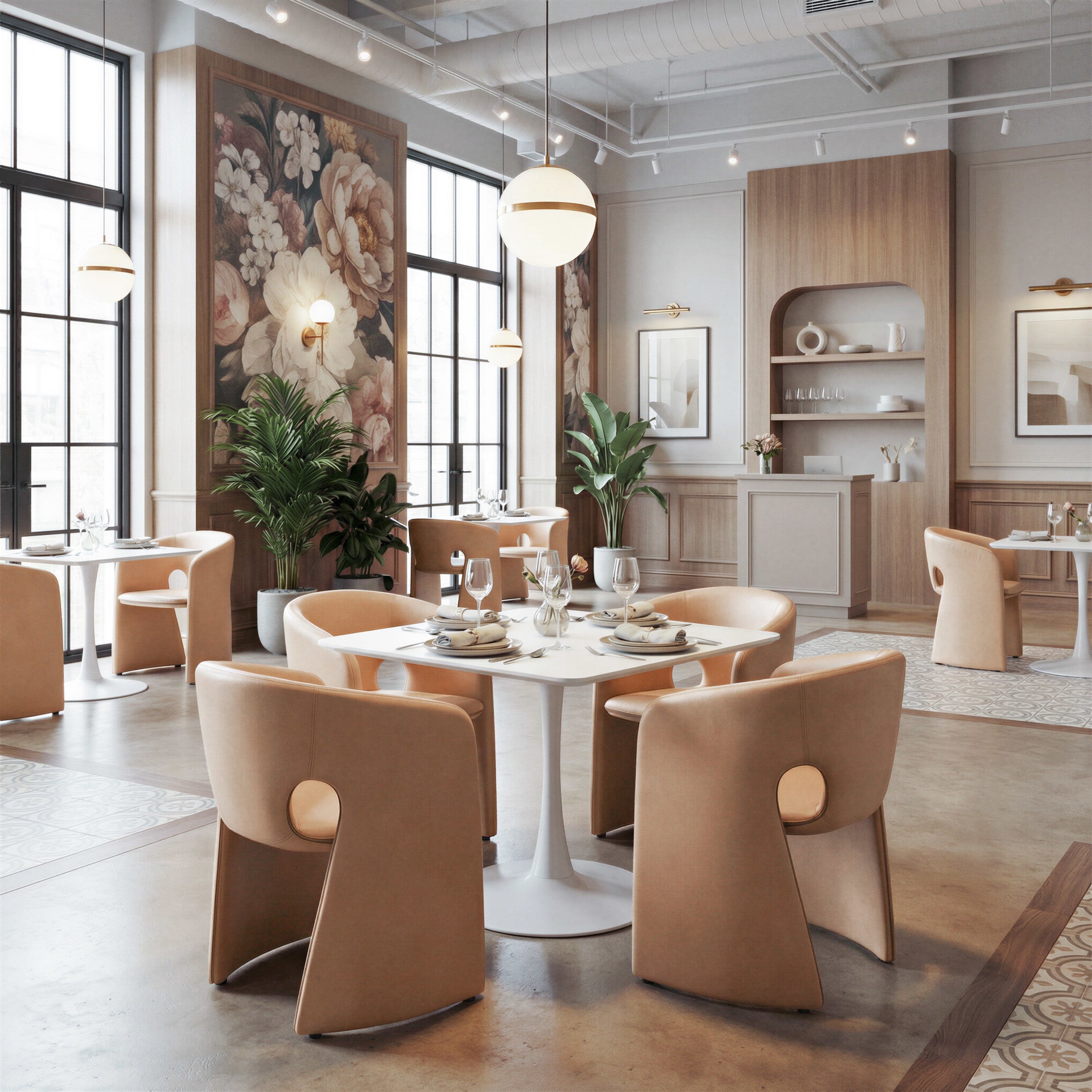 Molly Dining Table White