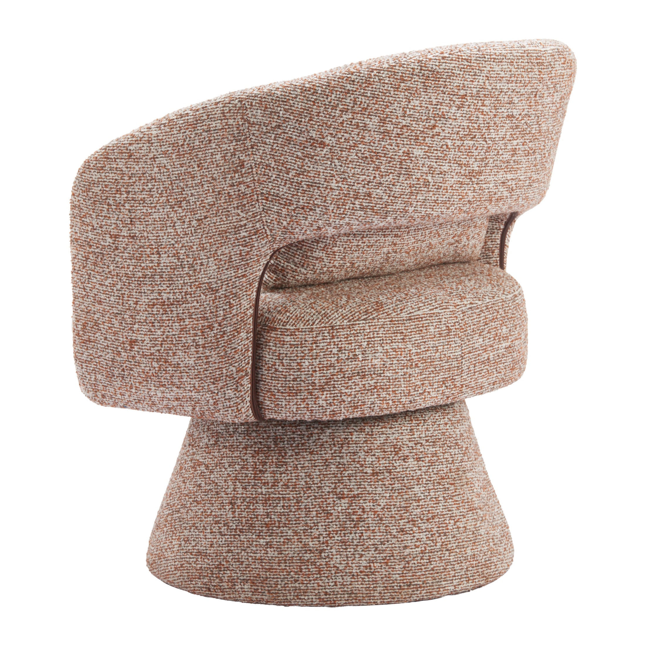 Liva Swivel Chair Frosty Brown