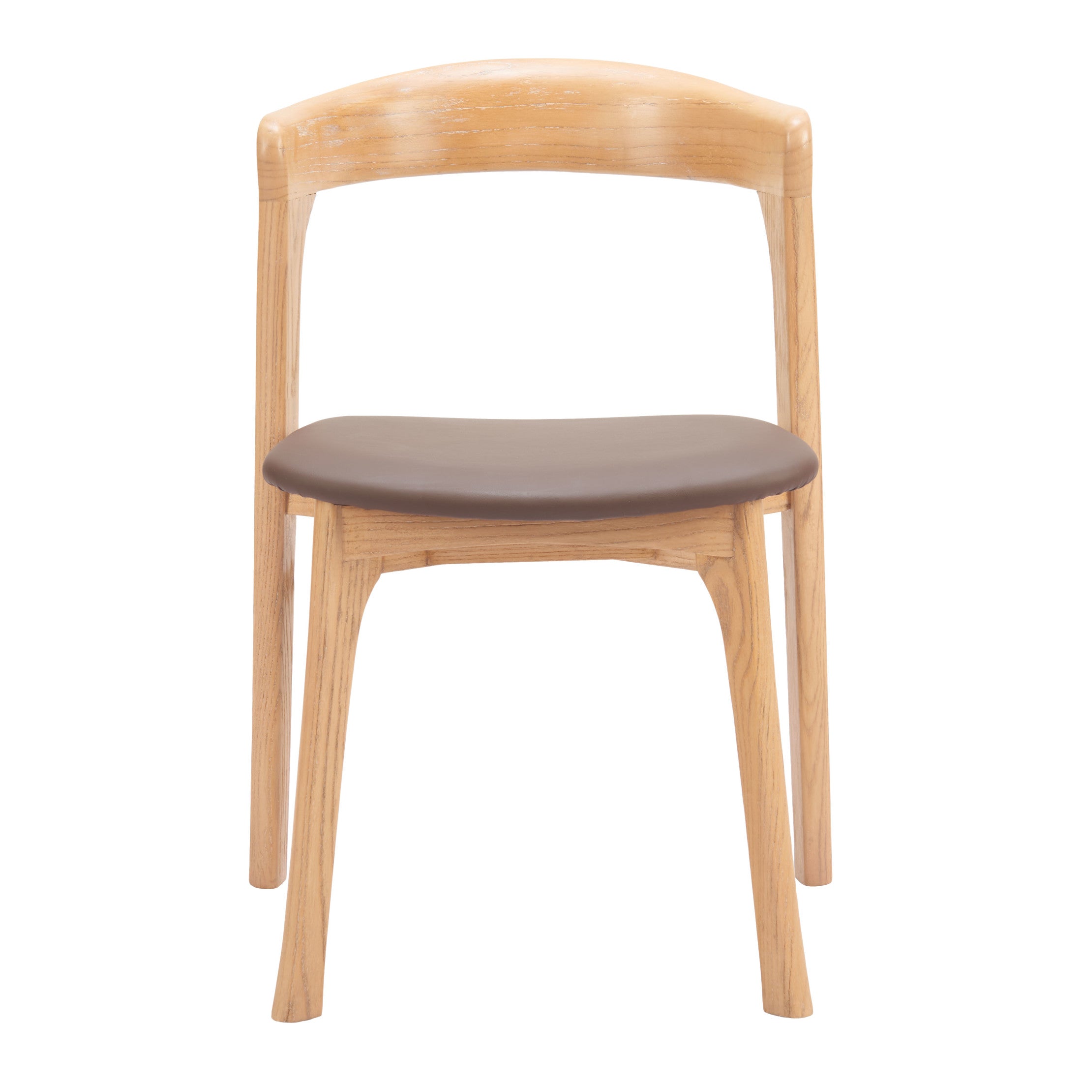 Pioro Dining Chair (Set of 2) Brown & Natural