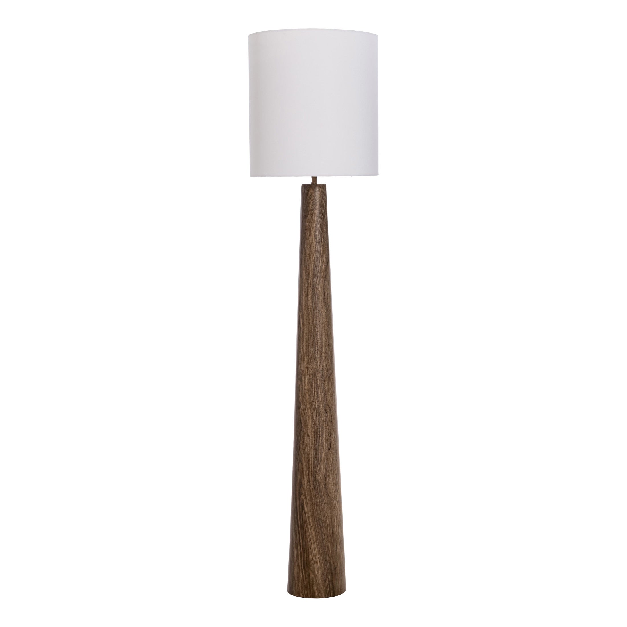 Woonari Solar Floor Lamp Brown
