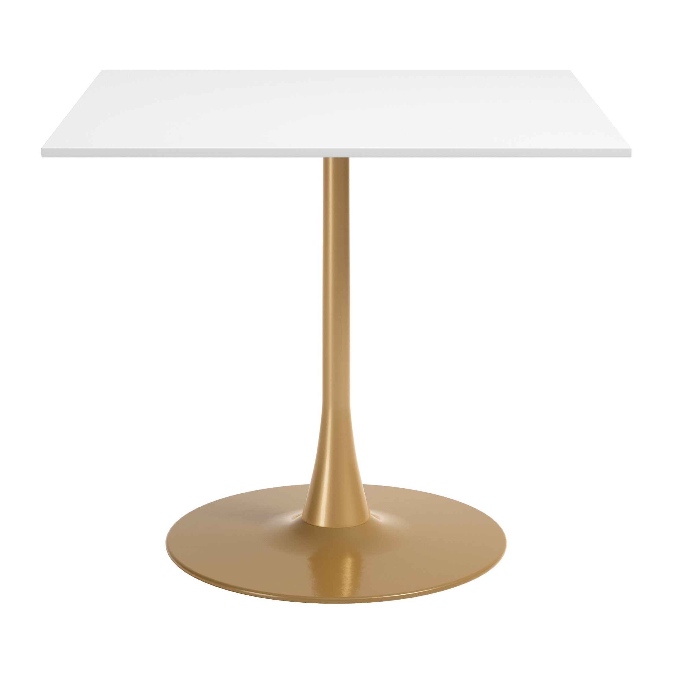 Epas Dining Table White & Gold
