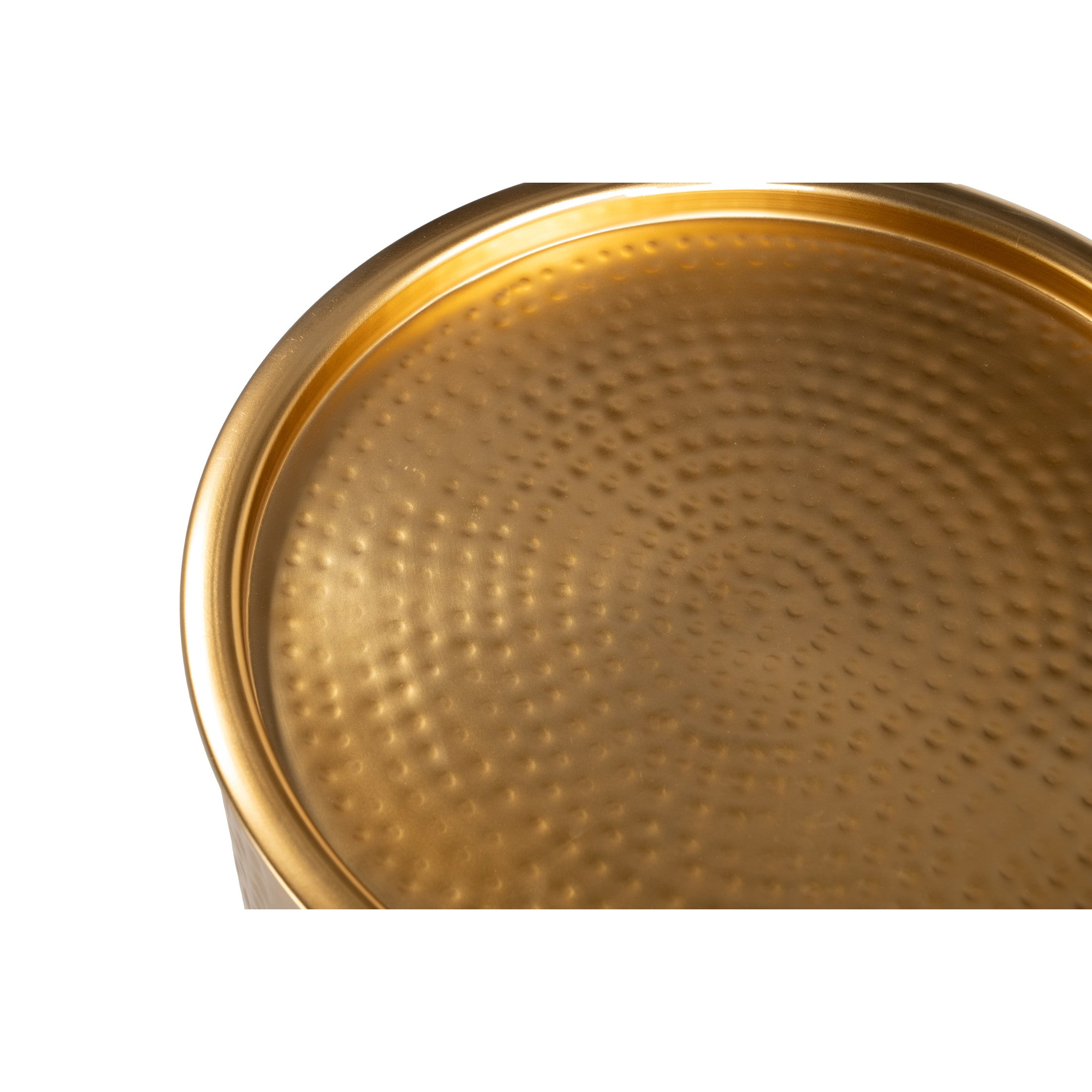 Coldveil Storage Side Table Gold