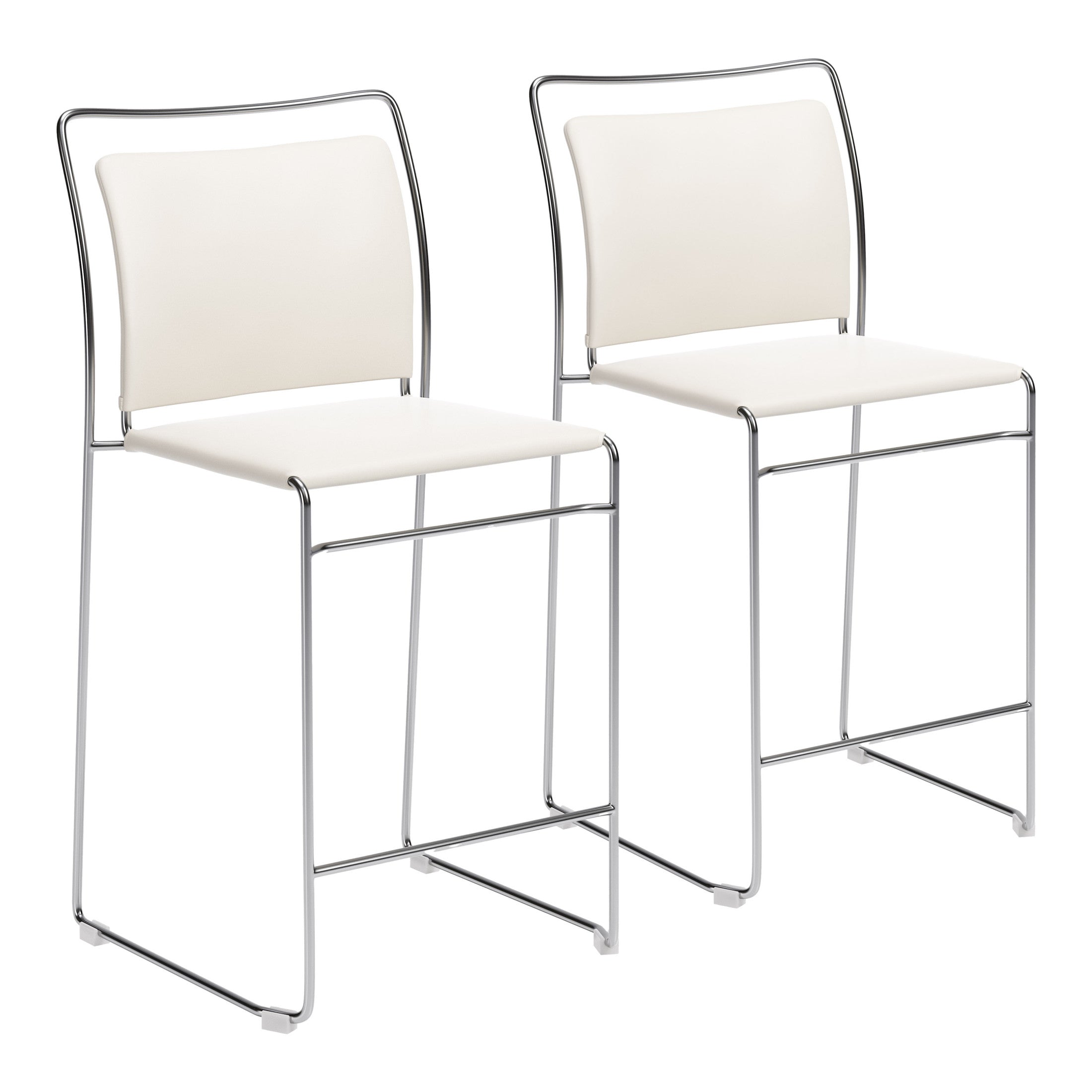 Verbena Counter Stool (Set of 2) Cream