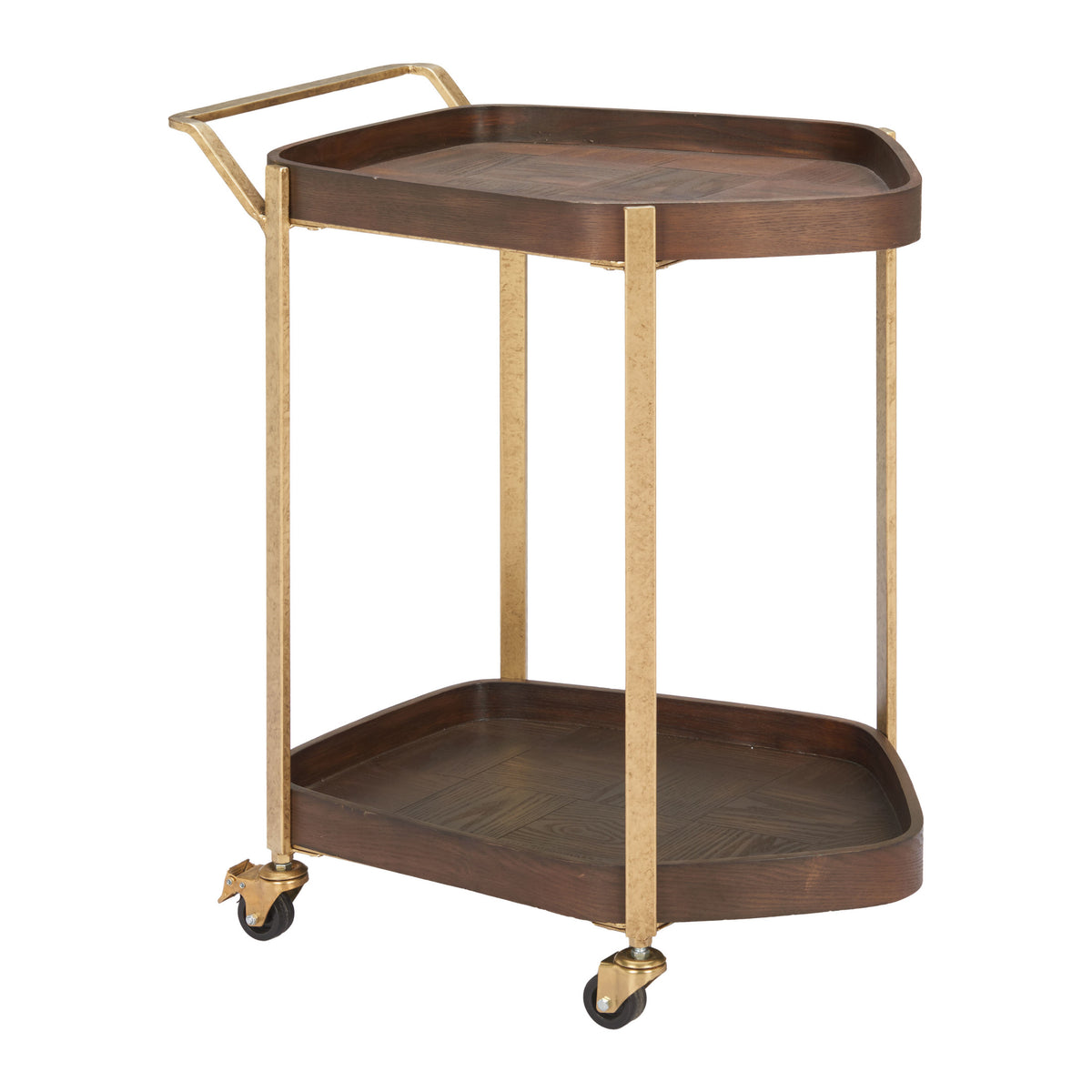 Stela Bar Cart Walnut
