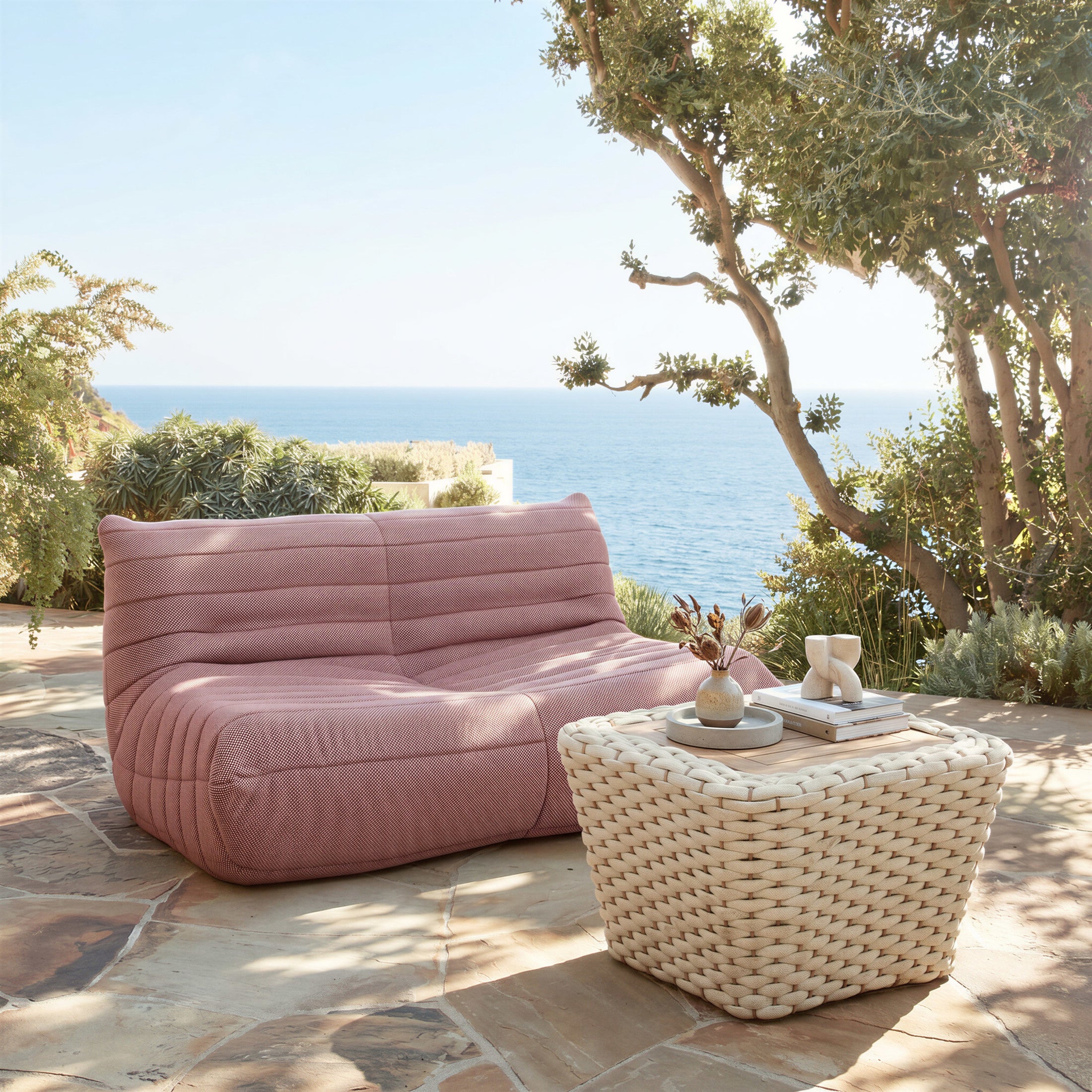 Monterey Loveseat Red