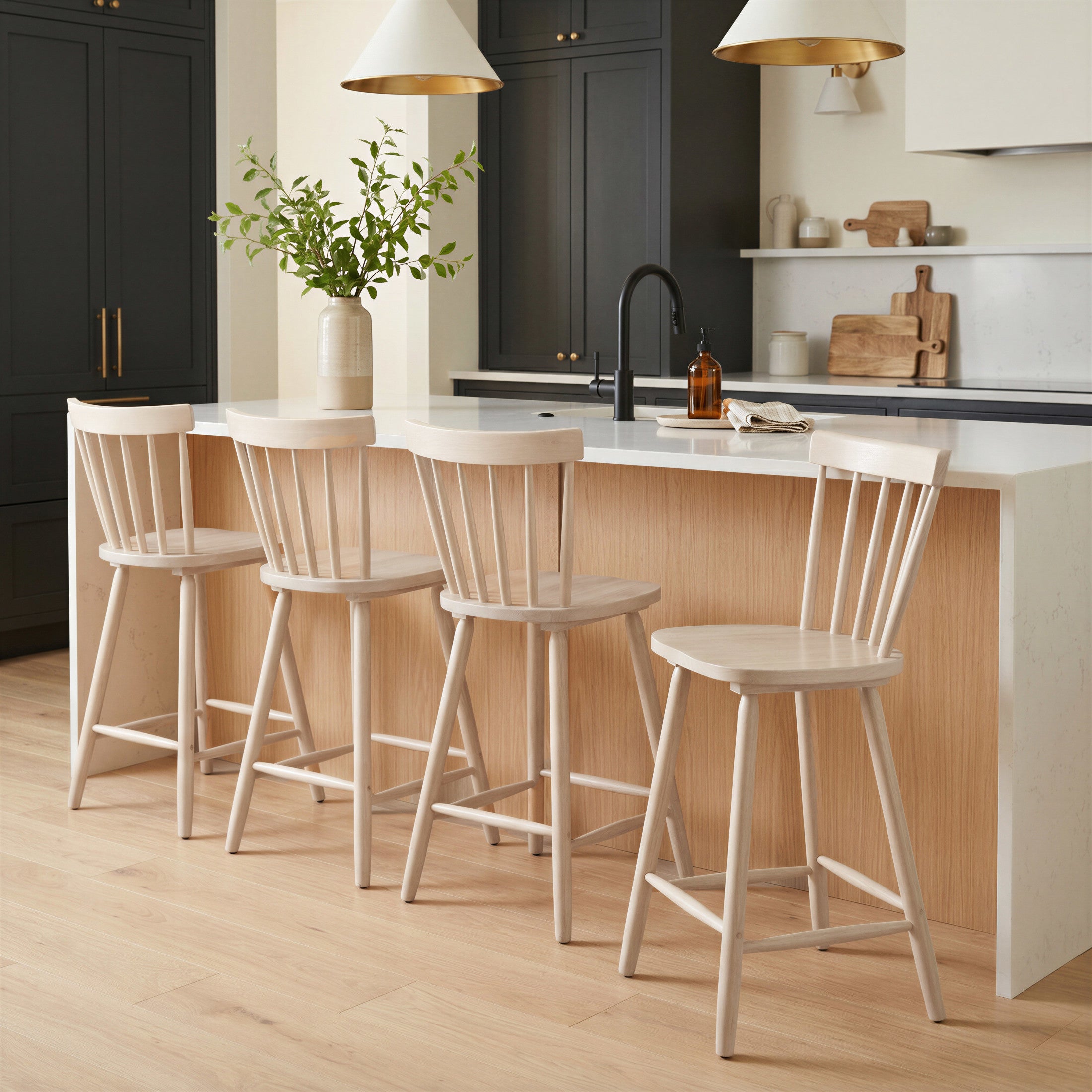 Tyce Counter Stool (Set of 2) Natural