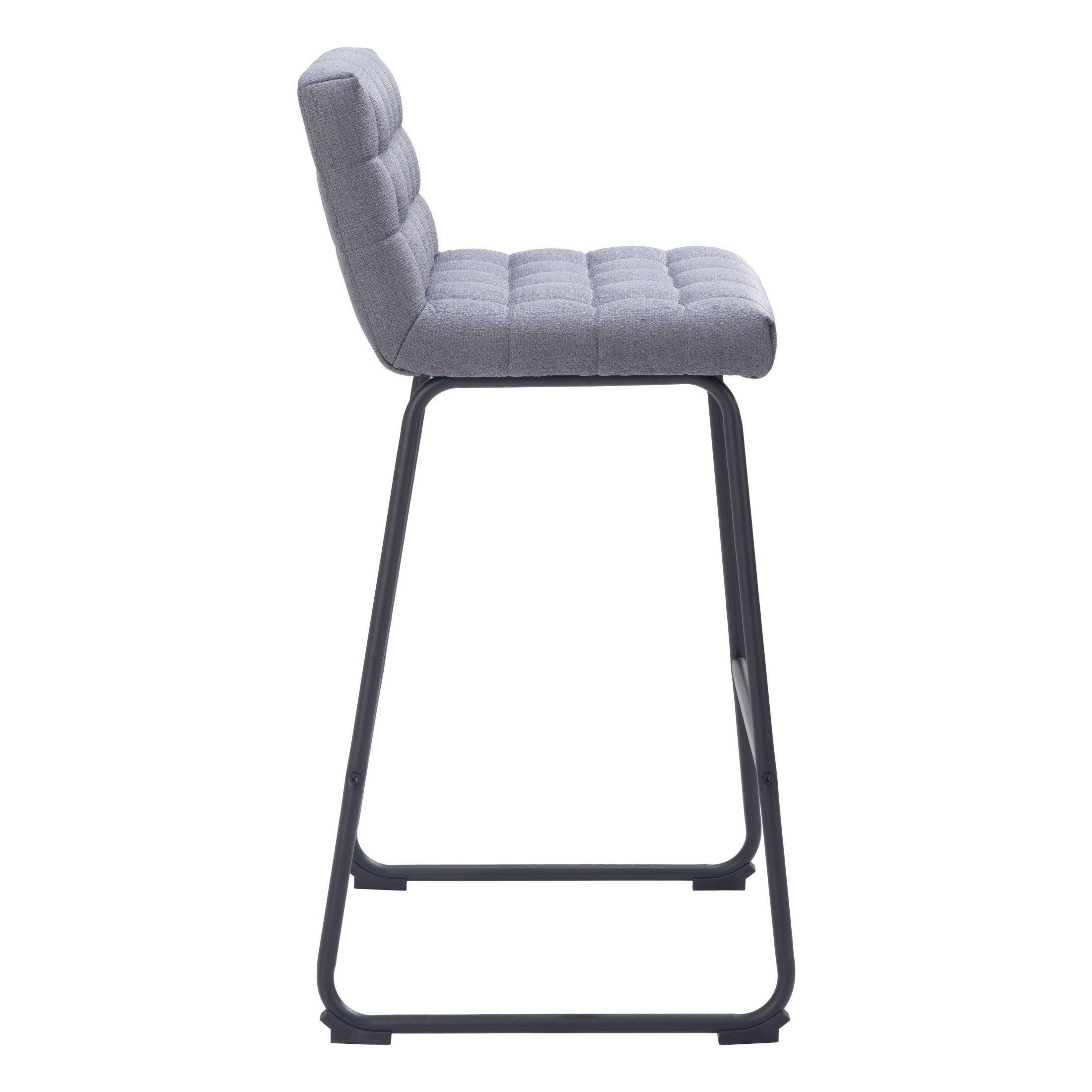 Pago Barstool (Set of 2) Gray