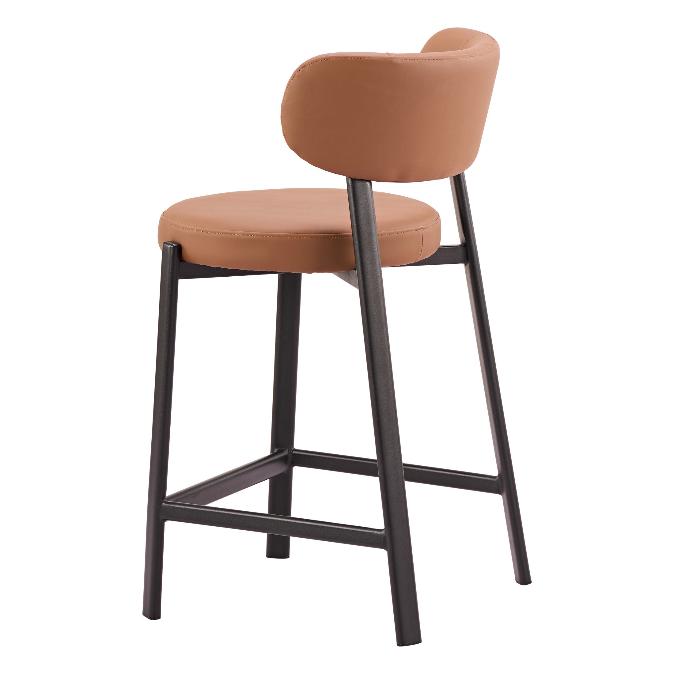 Prairie Counter Stool (Set of 2) Brown