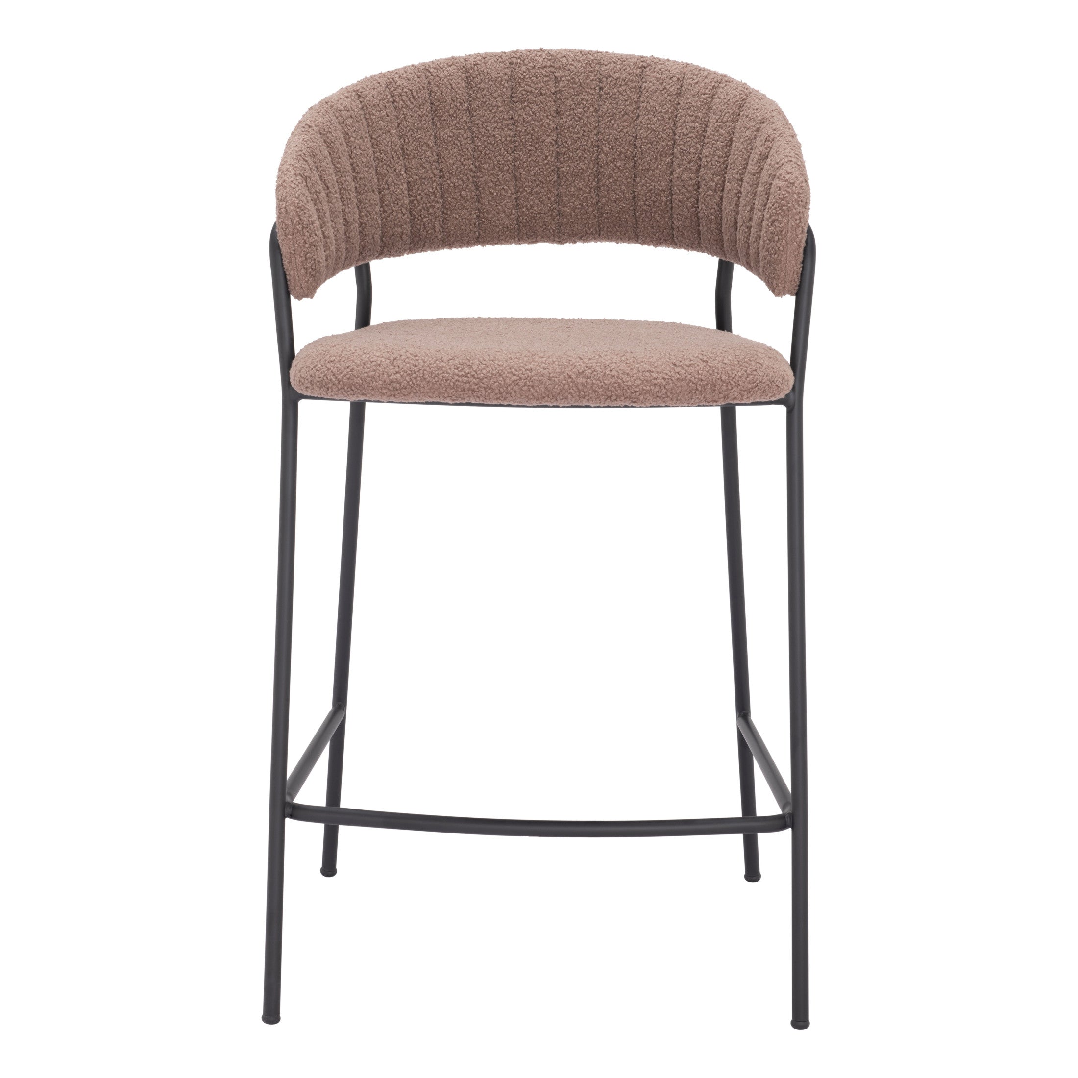 Josephine Counter Stool (Set of 2) Brown