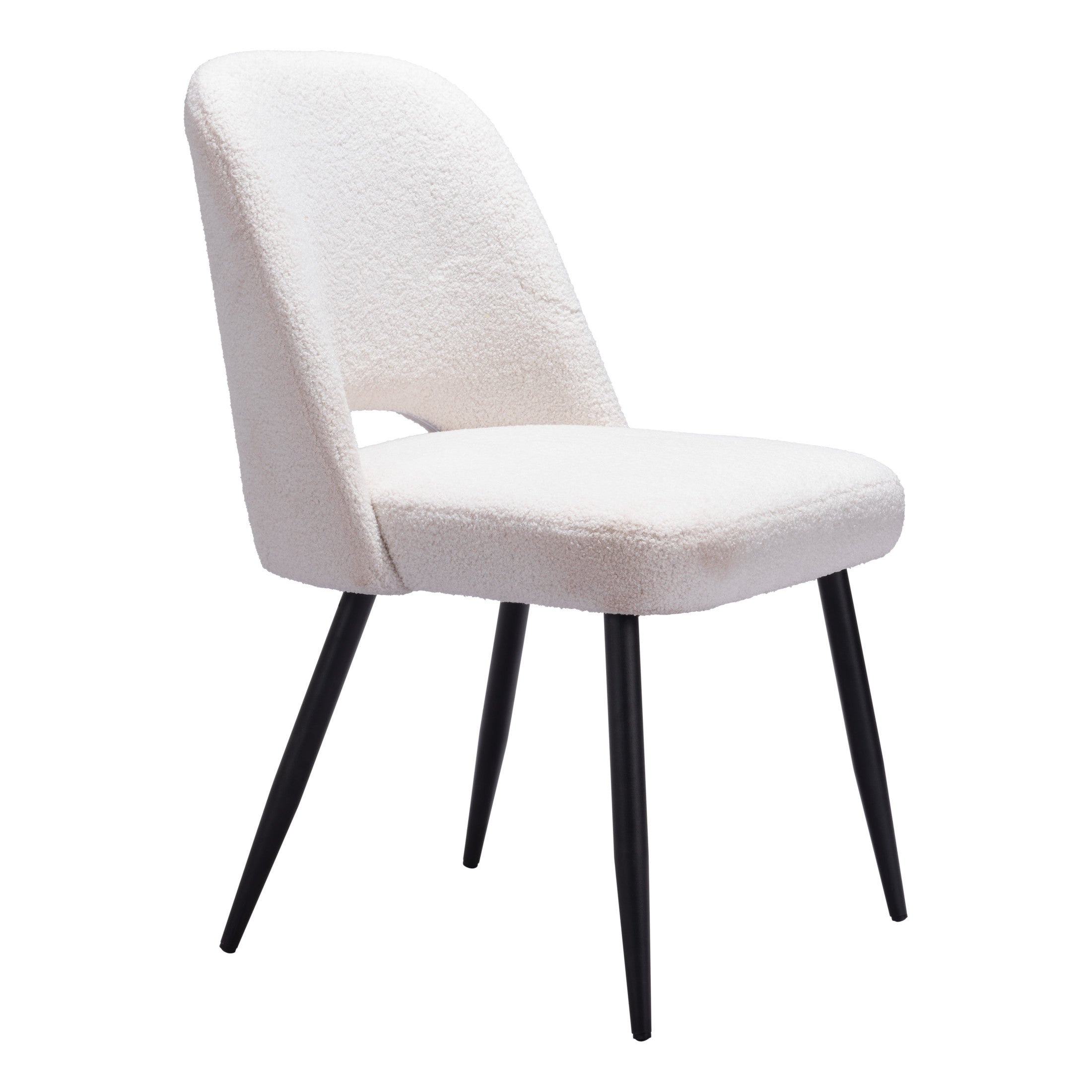 Teddy Dining Chair (Set of 2) Ivory