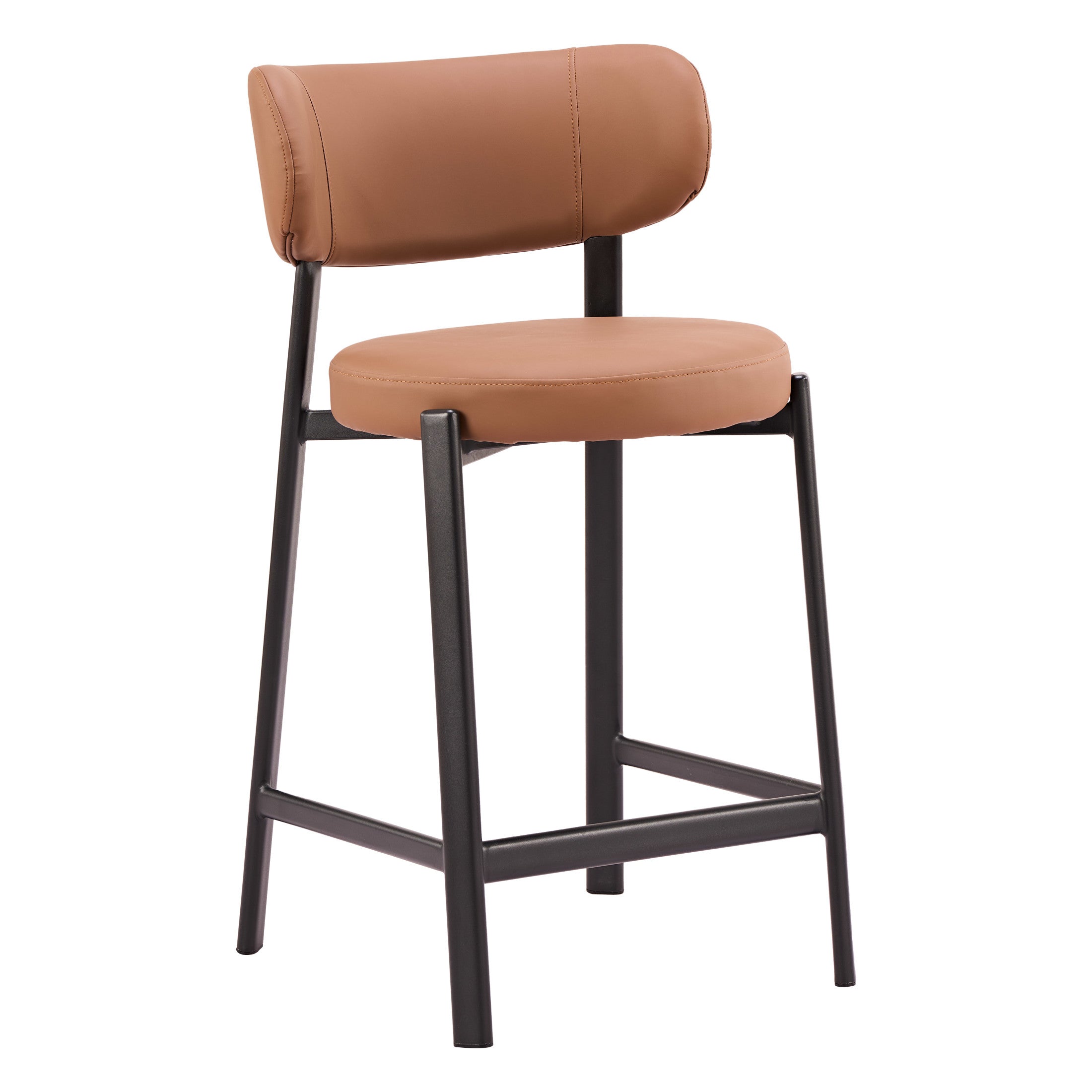 Prairie Counter Stool (Set of 2) Brown