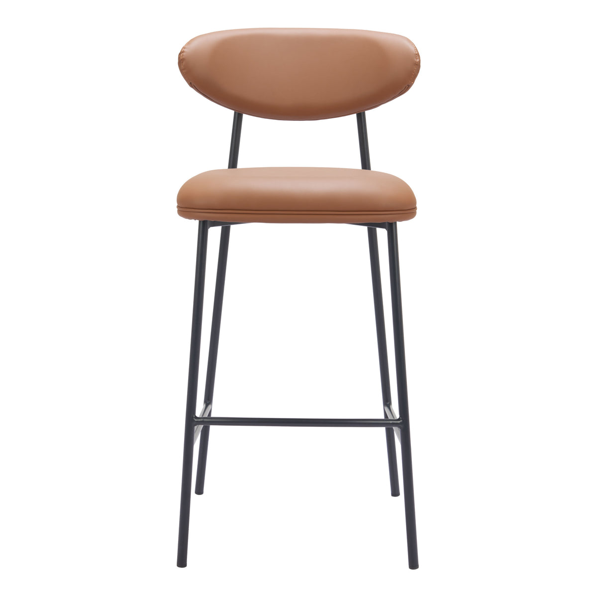 Rorun Barstool (Set of 2) Brown