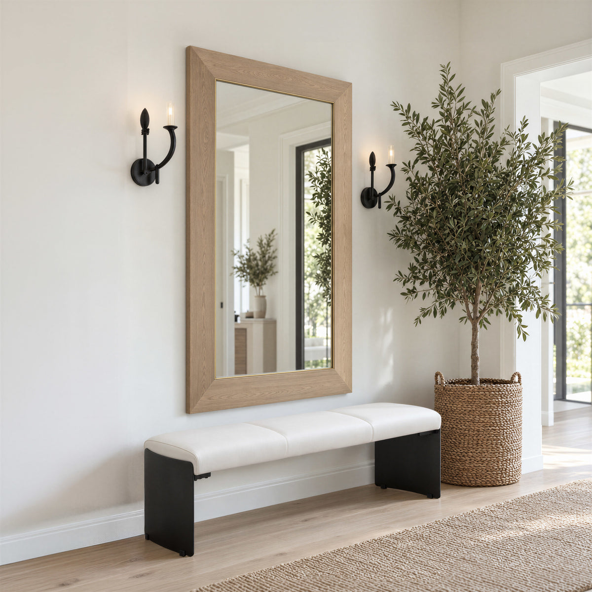 Mur Bench White
