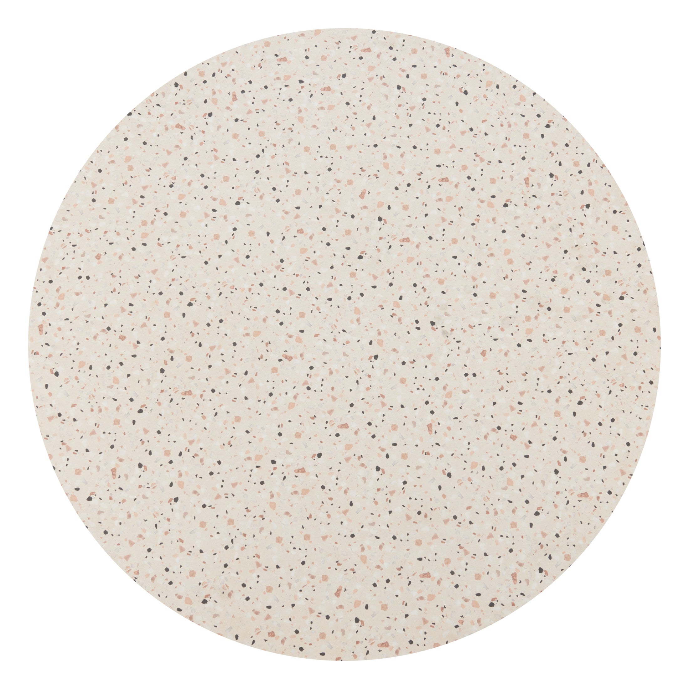 Jorf Dining Table Beige & Bronze