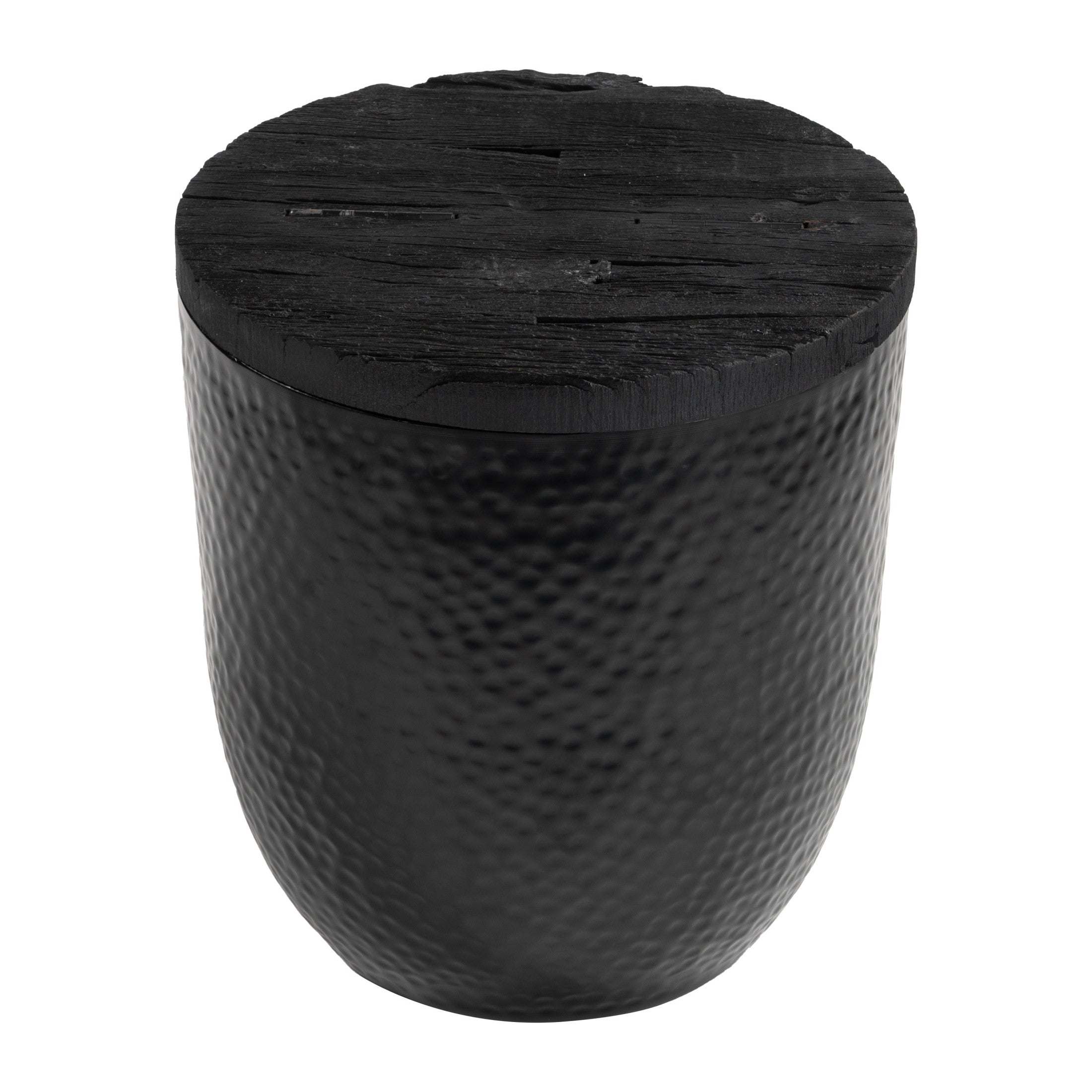 Duskan Storage Side Table Black