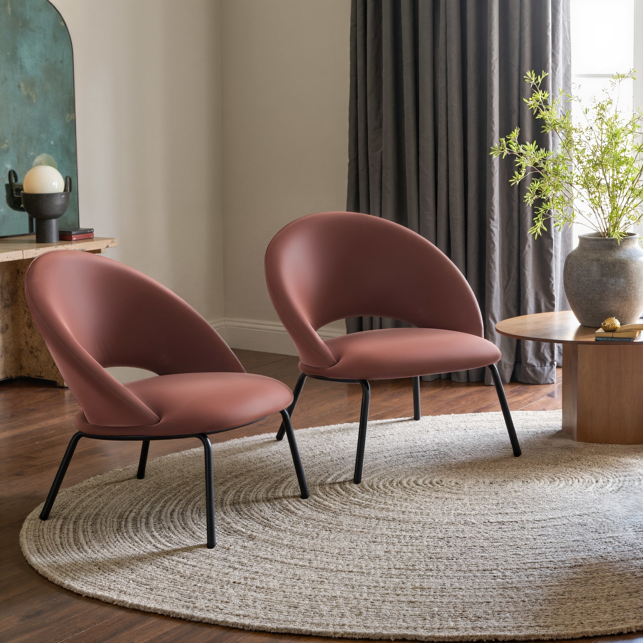 Zurich Accent Chair Brown