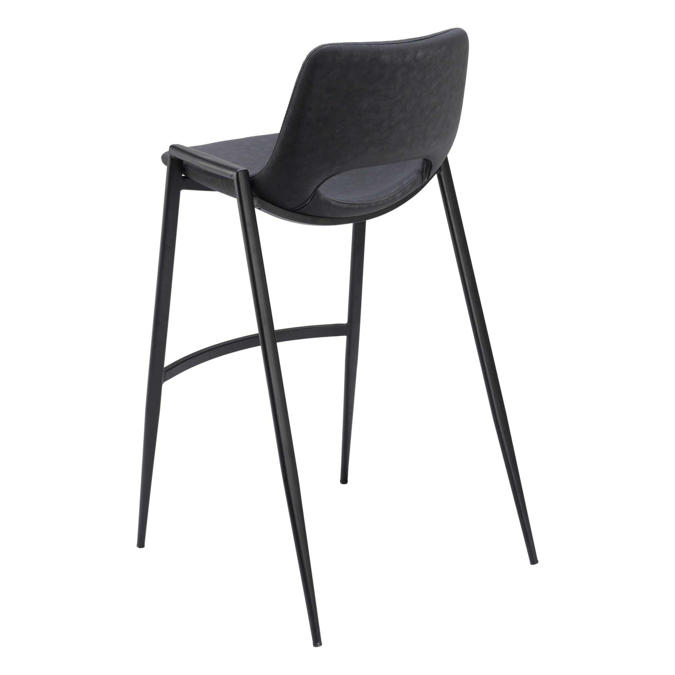 Desi Barstool (Set of 2) Black