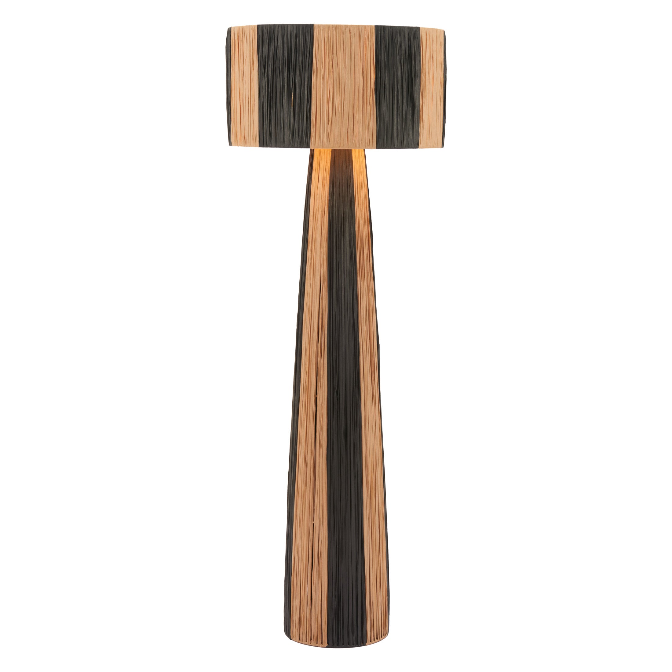Gala Floor Lamp Black & Natural