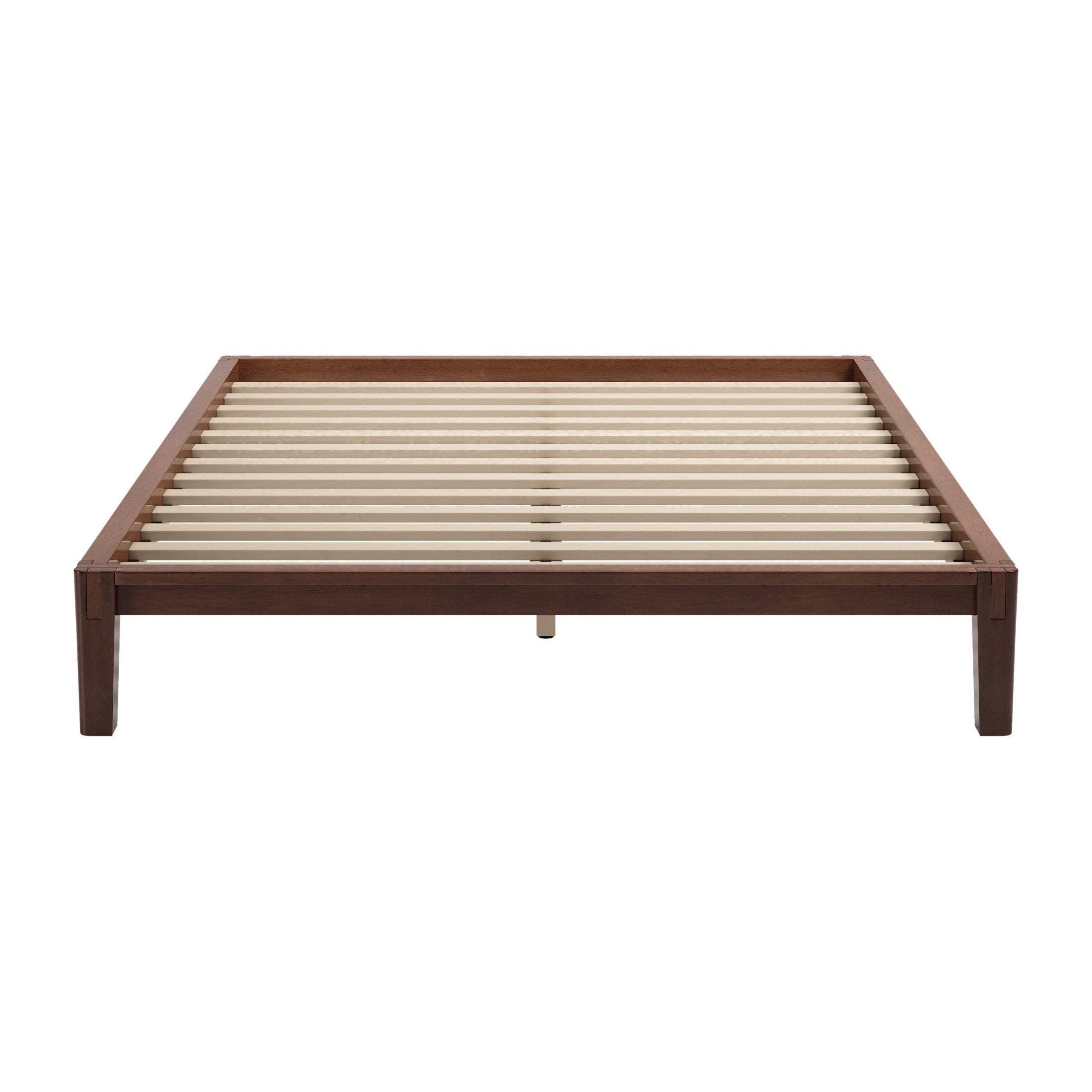 Luum Queen Platform Bed Frame Walnut