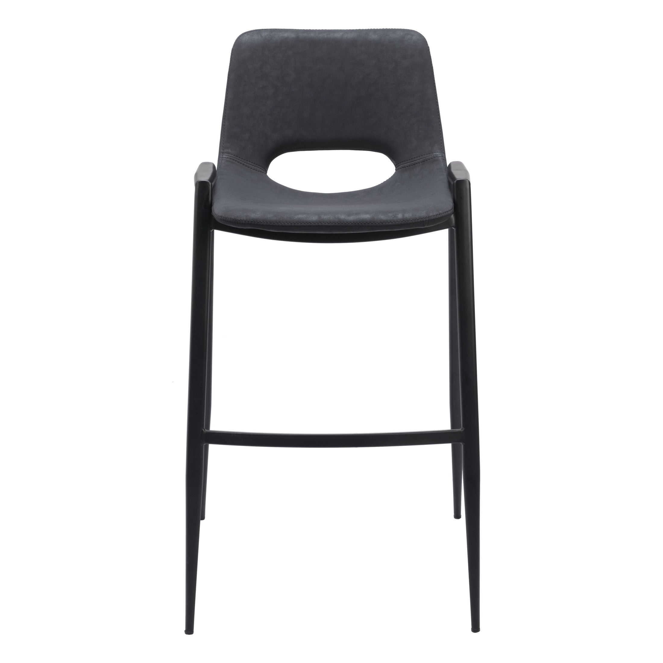 Desi Barstool (Set of 2) Black
