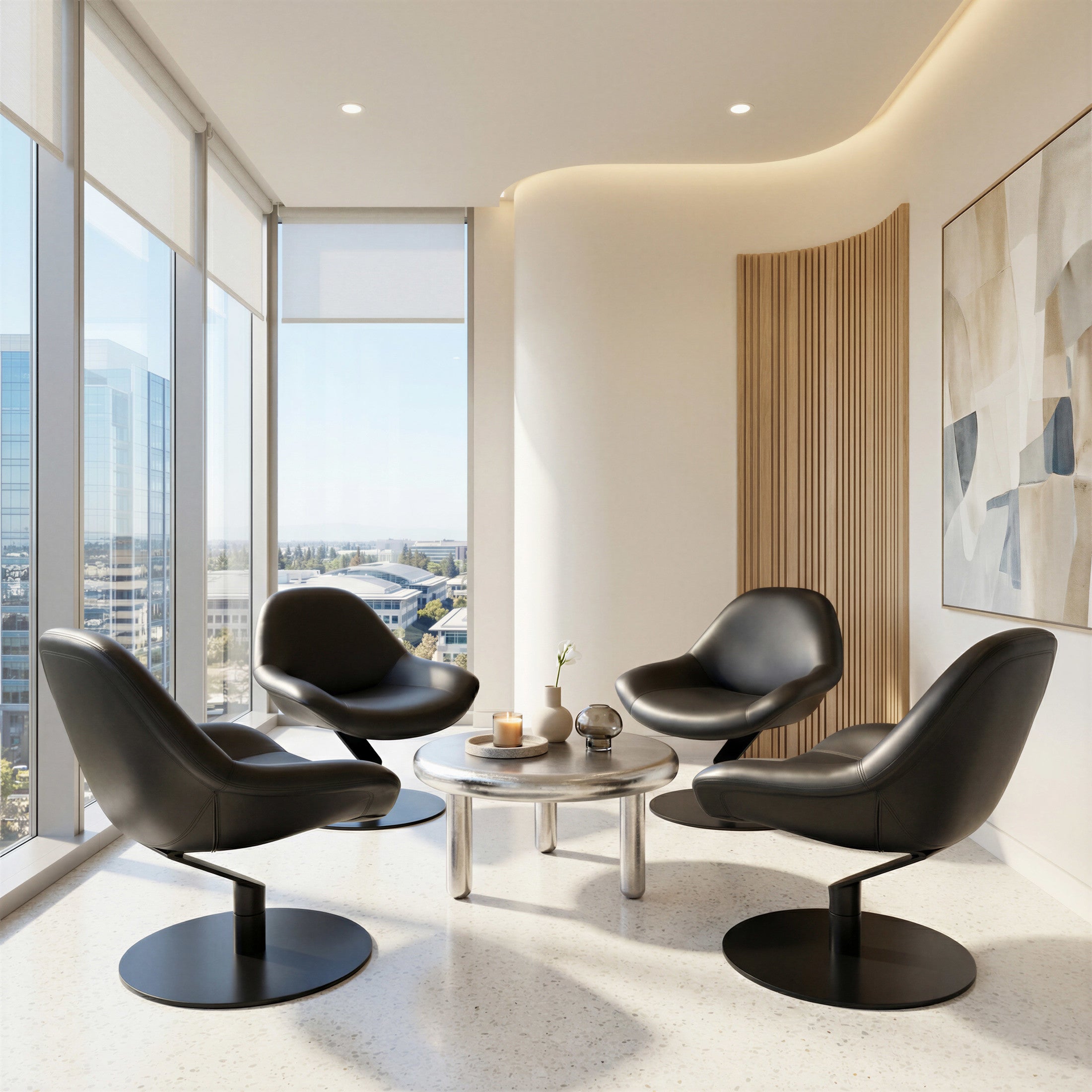 Arian Coffee Table Silver