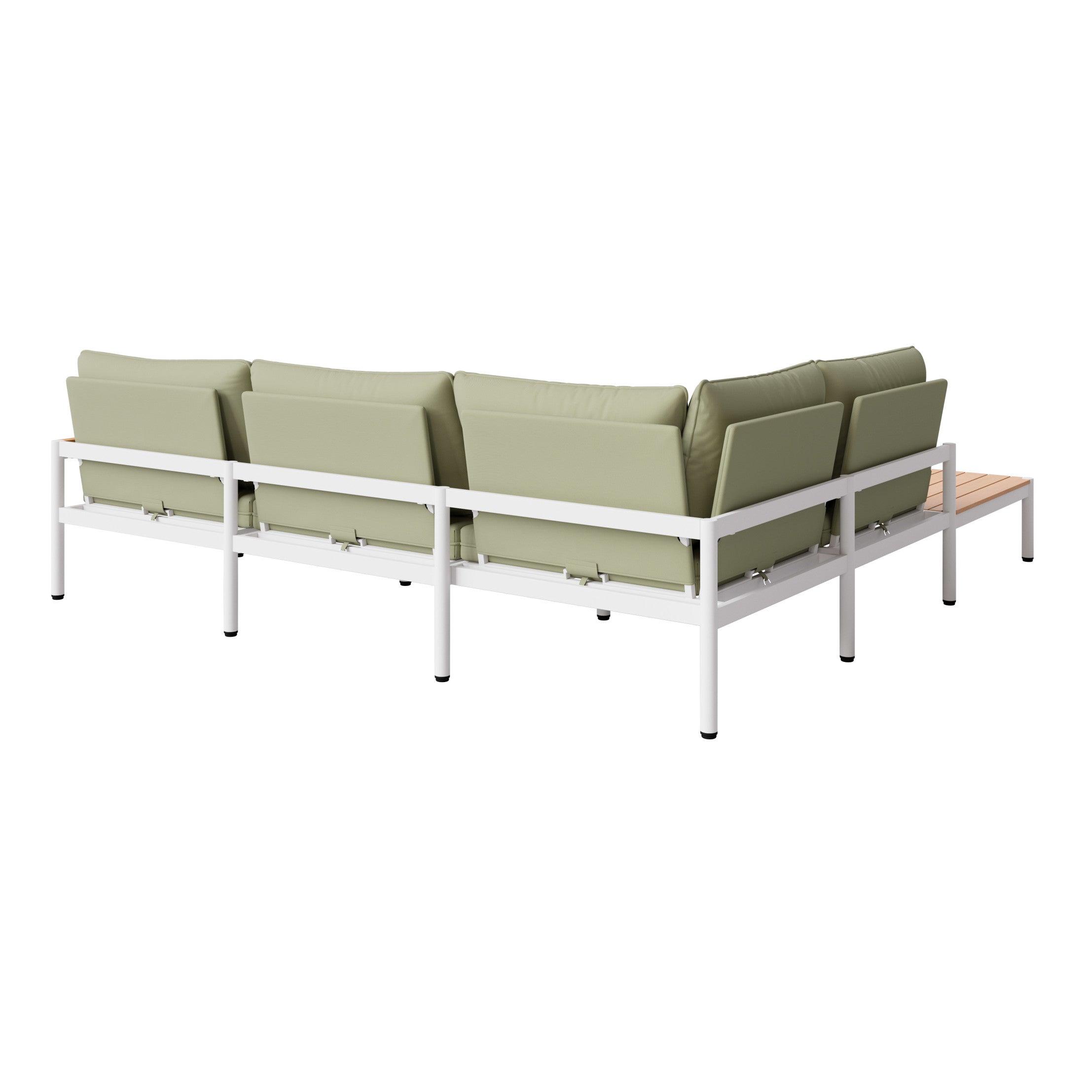 Lychee Modular Sectional Green