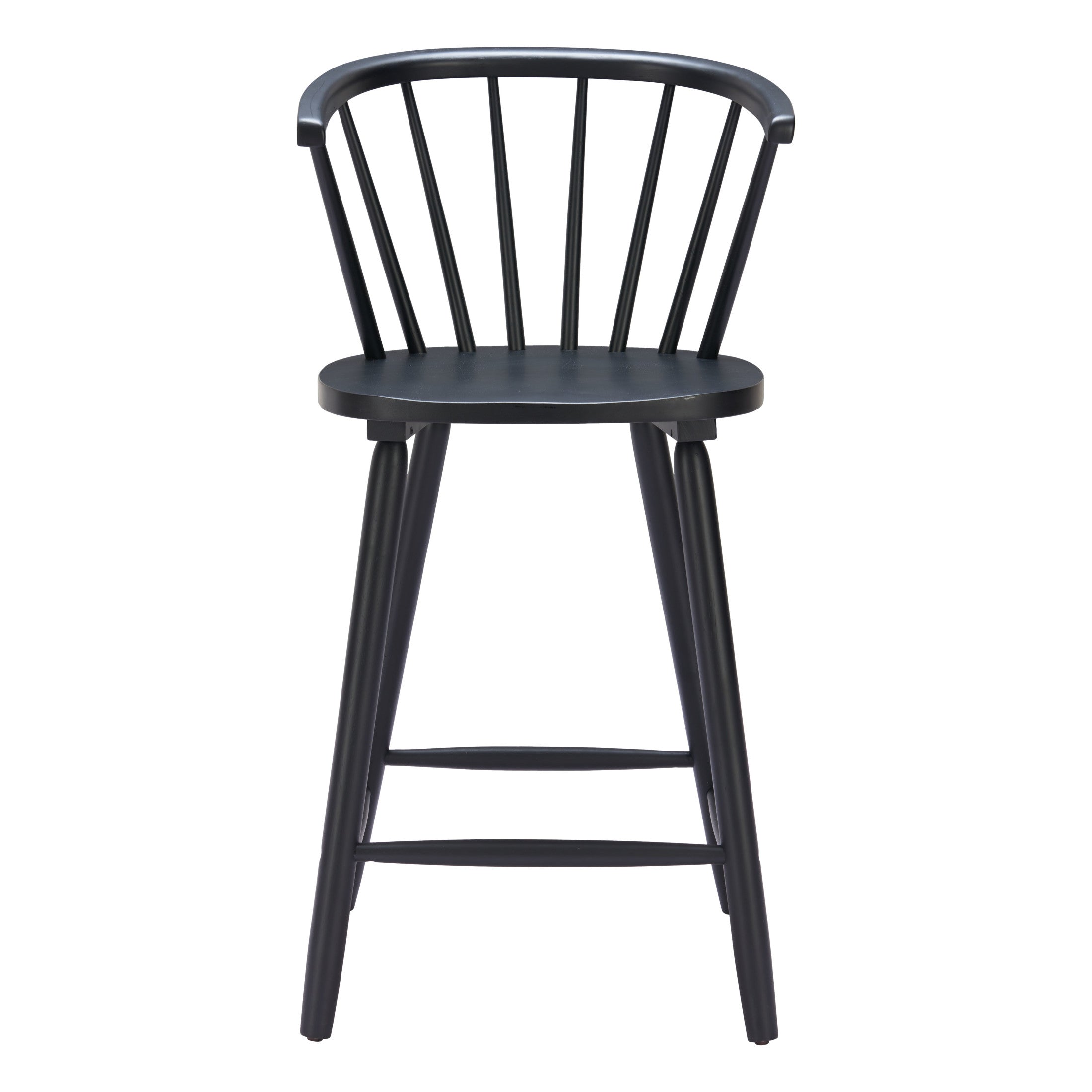 Stenger Counter Stool (Set of 2) Black