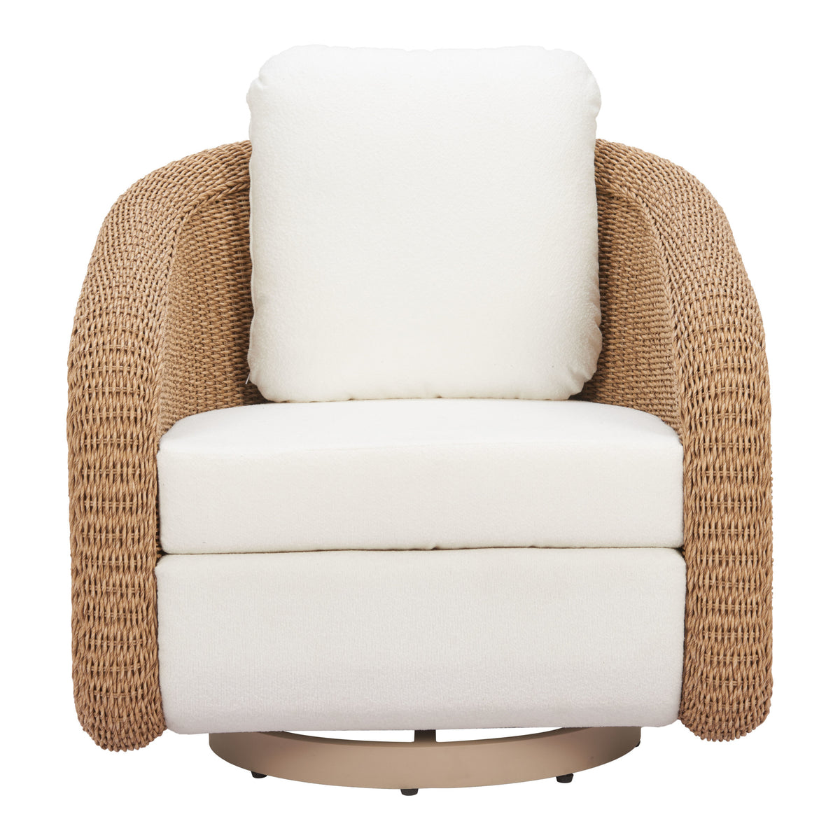 Solara Swivel Chair Ivory