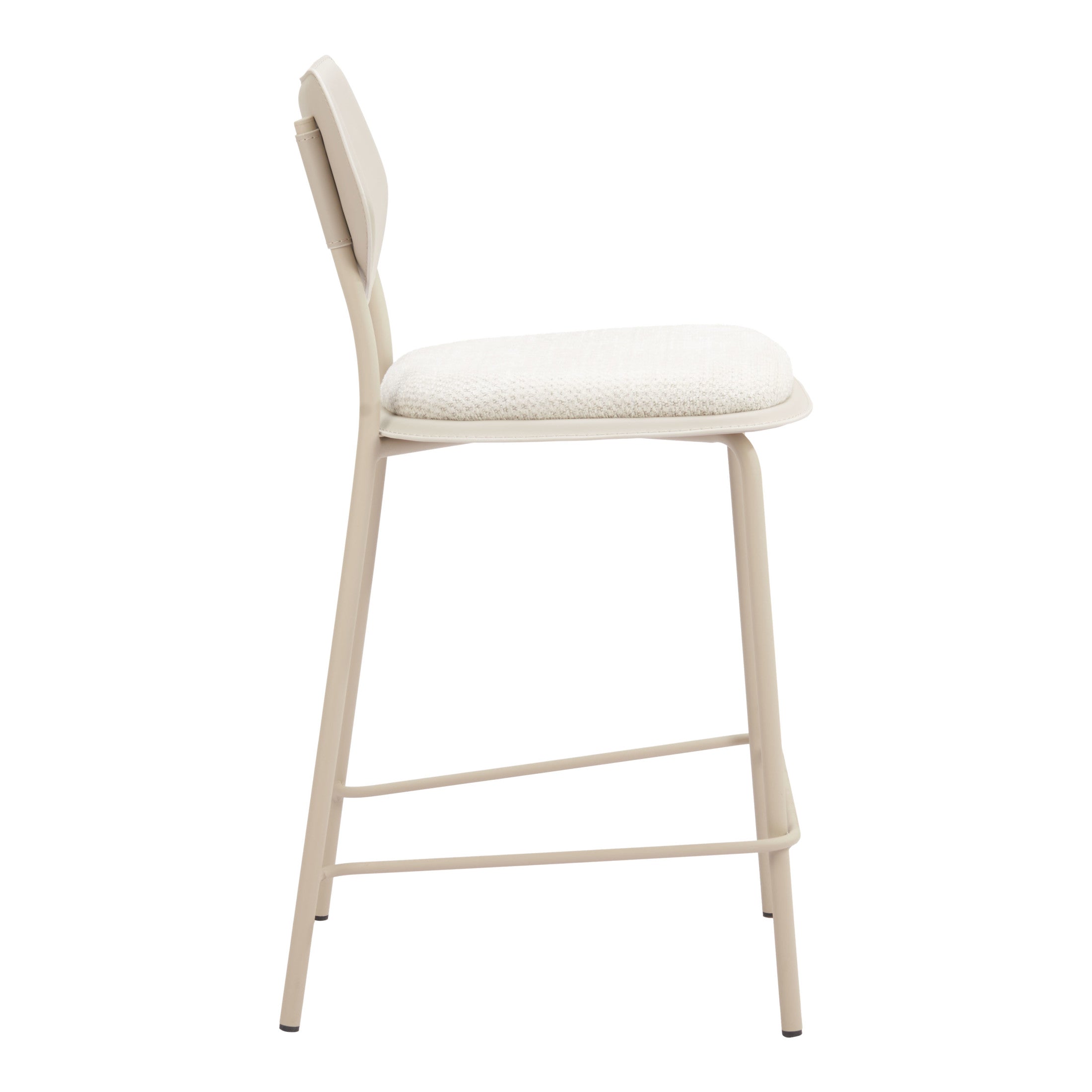 Zeal Counter Stool (Set of 4) Light Gray