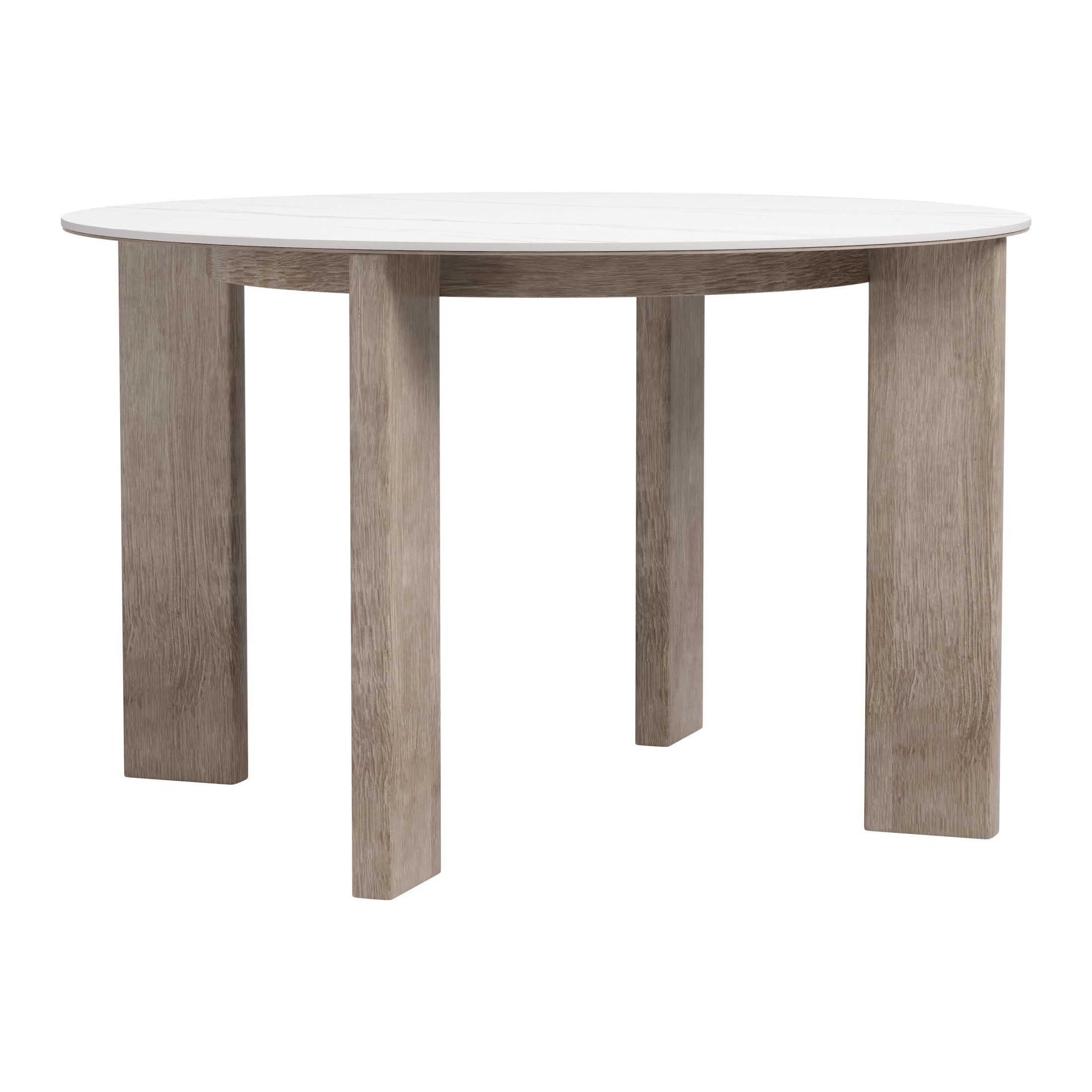 Oceanveil Round Dining Table White