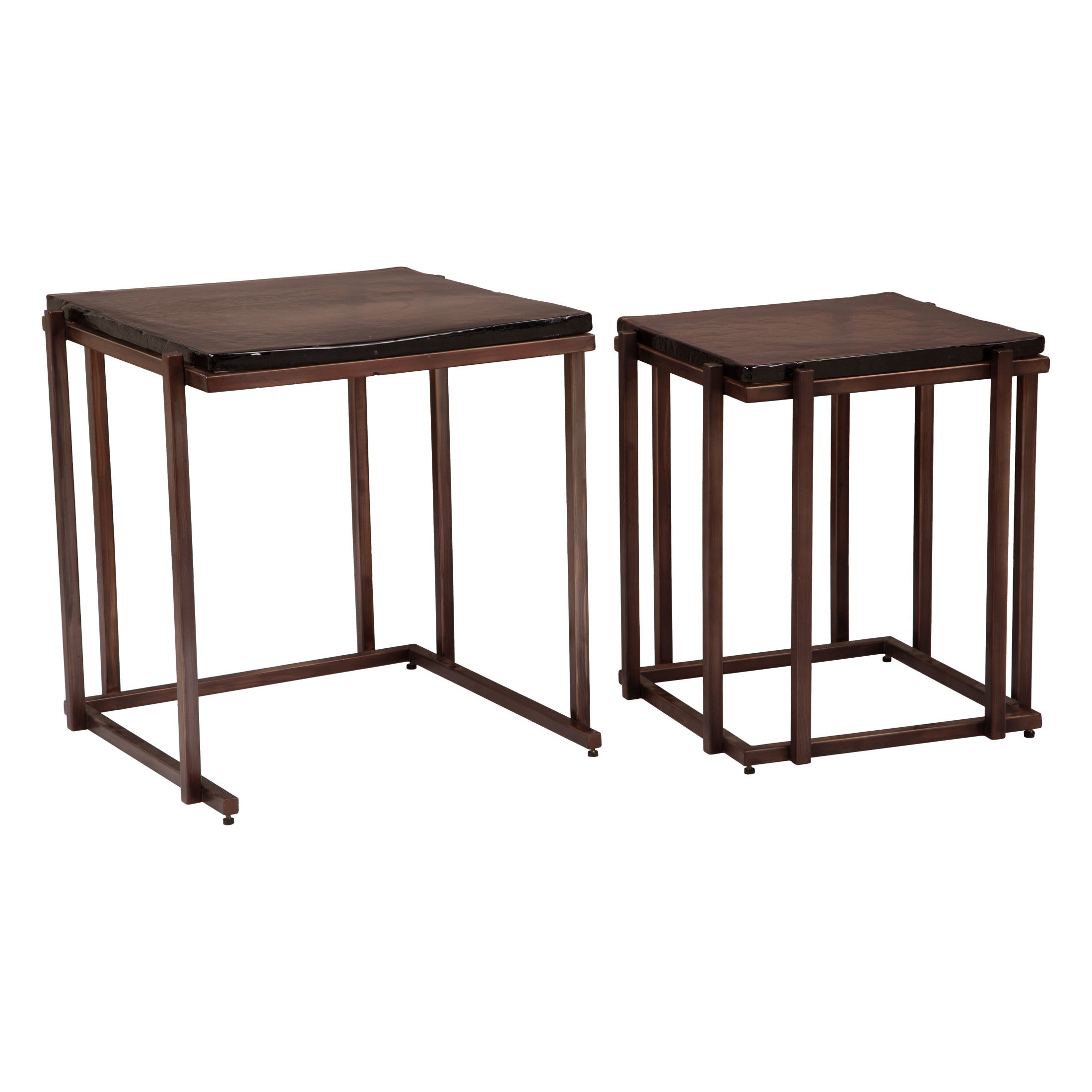 Shimai Nesting Tables (2-Piece) Bronze