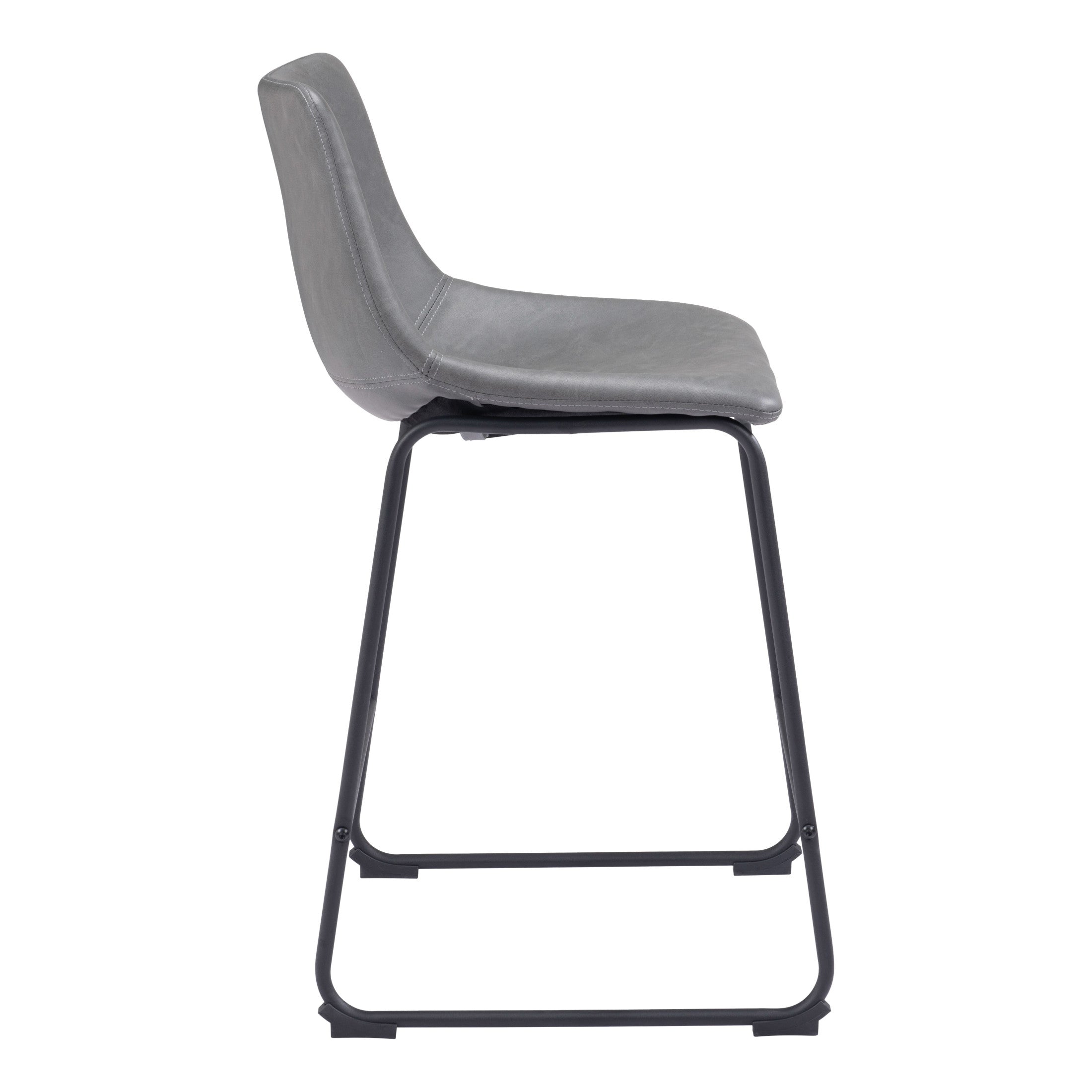 Smart Counter Stool (Set of 2) Charcoal