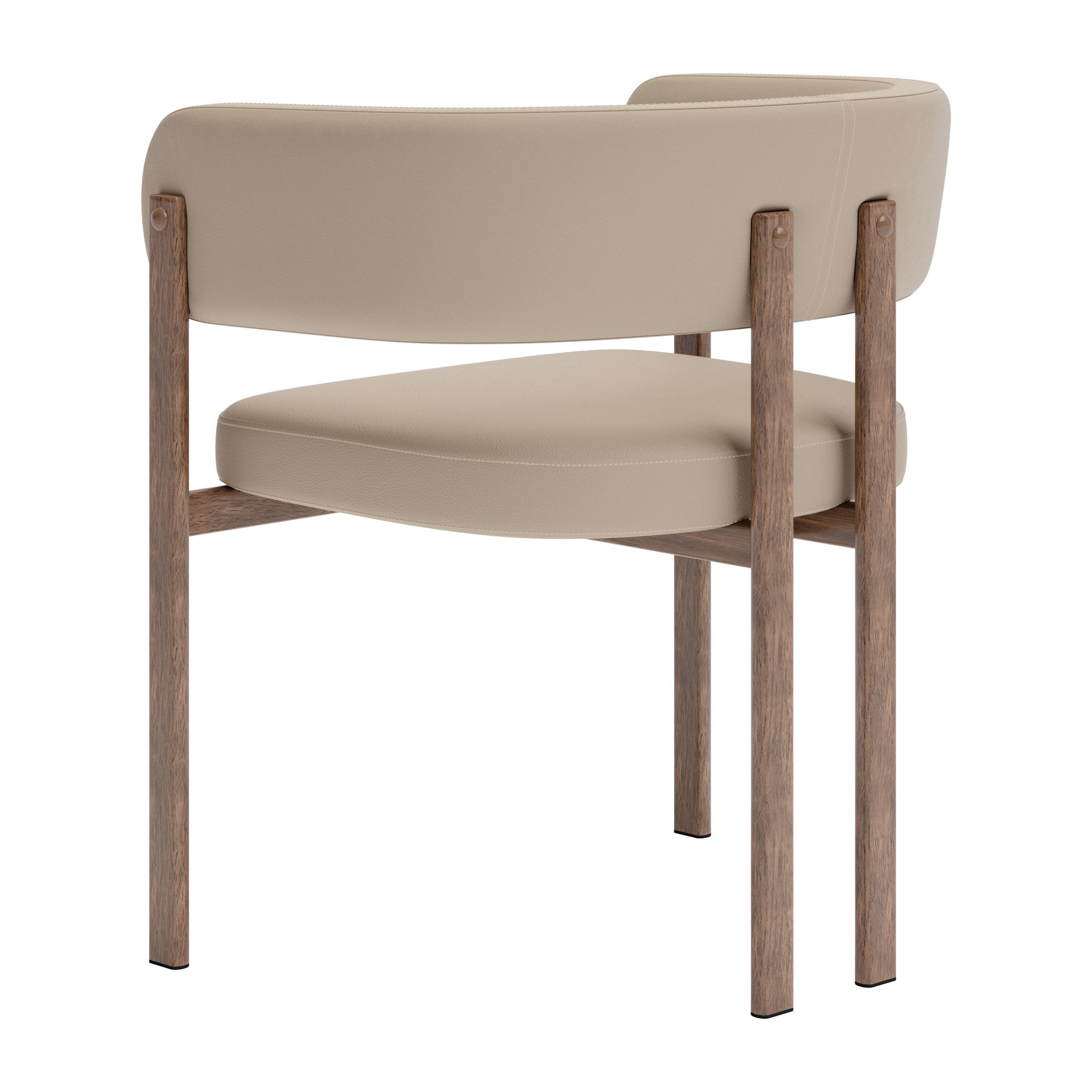 Ruge Dining Chair (Set of 2) Beige