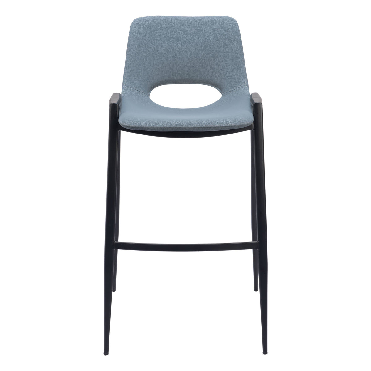Desi Barstool (Set of 2) Azure Gray