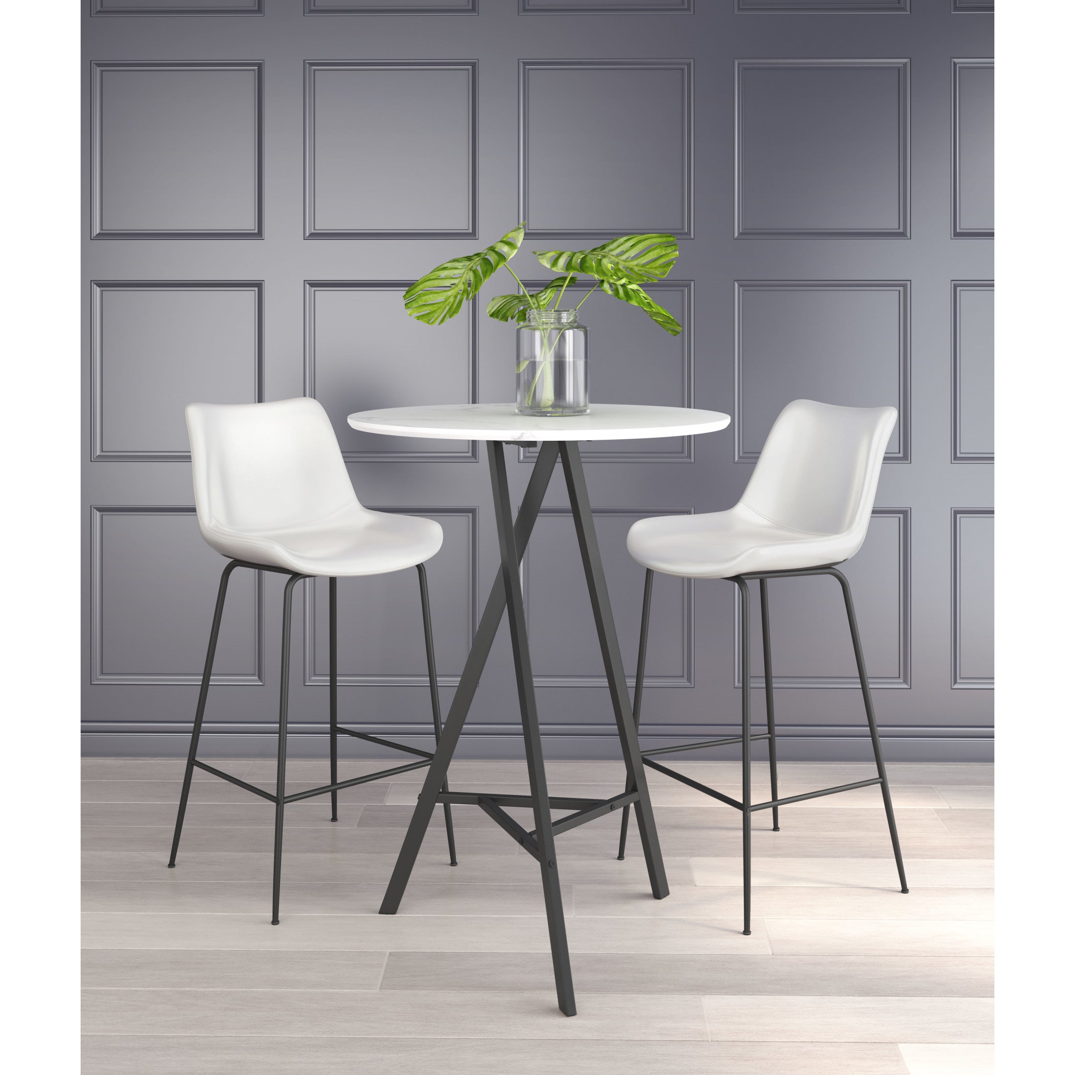 Byron Barstool White