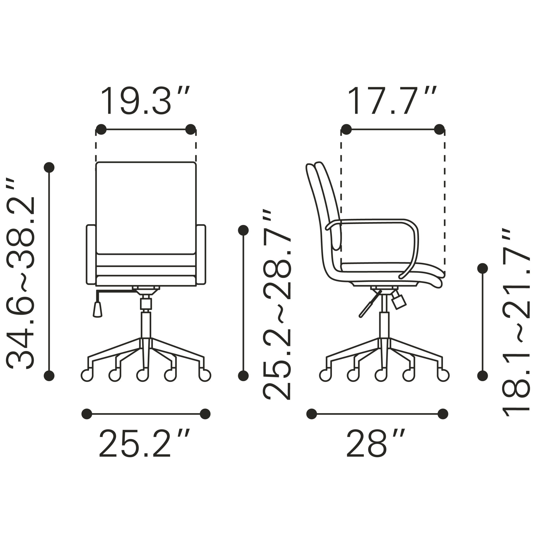 Partner Office Chair White