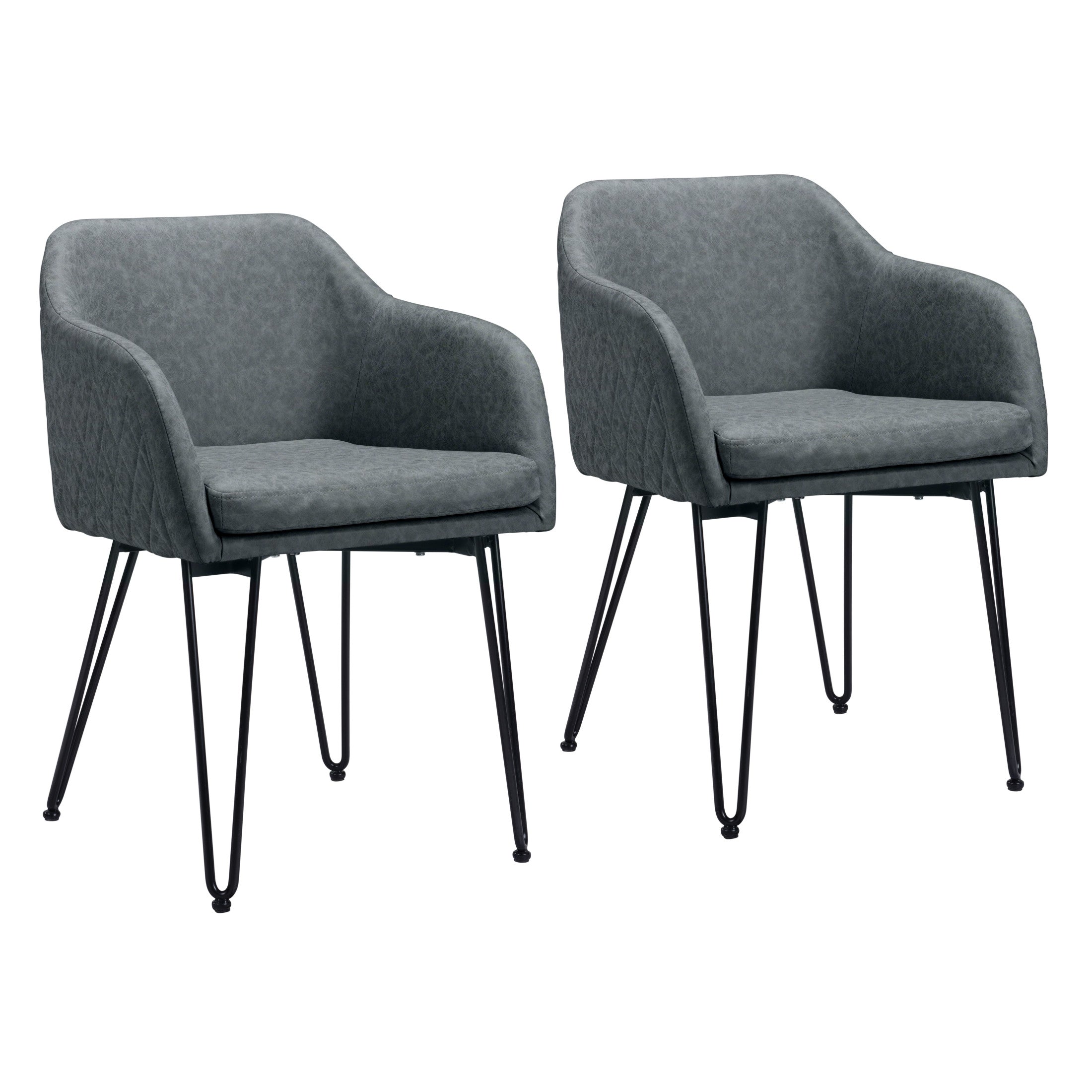 Braxton Dining Chair (Set of 2) Vintage Gray