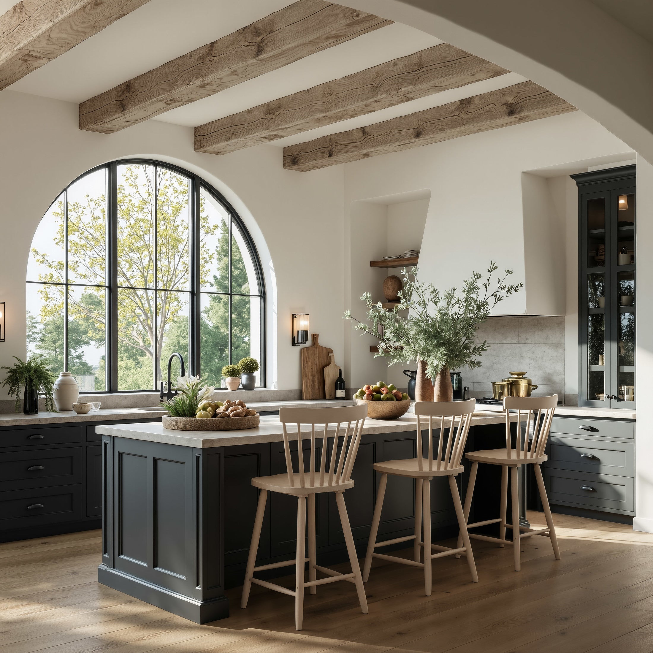 Tyce Counter Stool (Set of 2) Natural