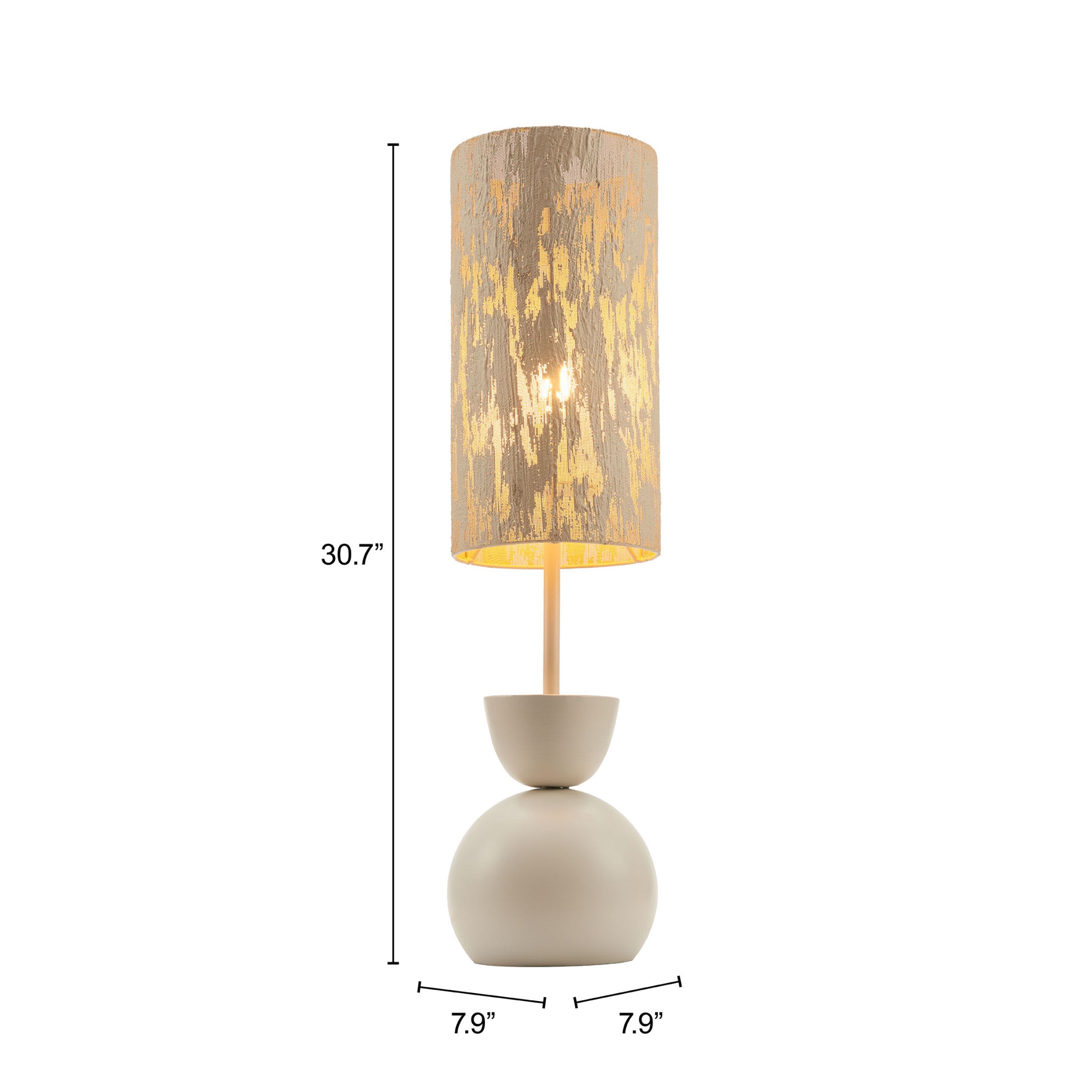 Gochi Table Lamp White