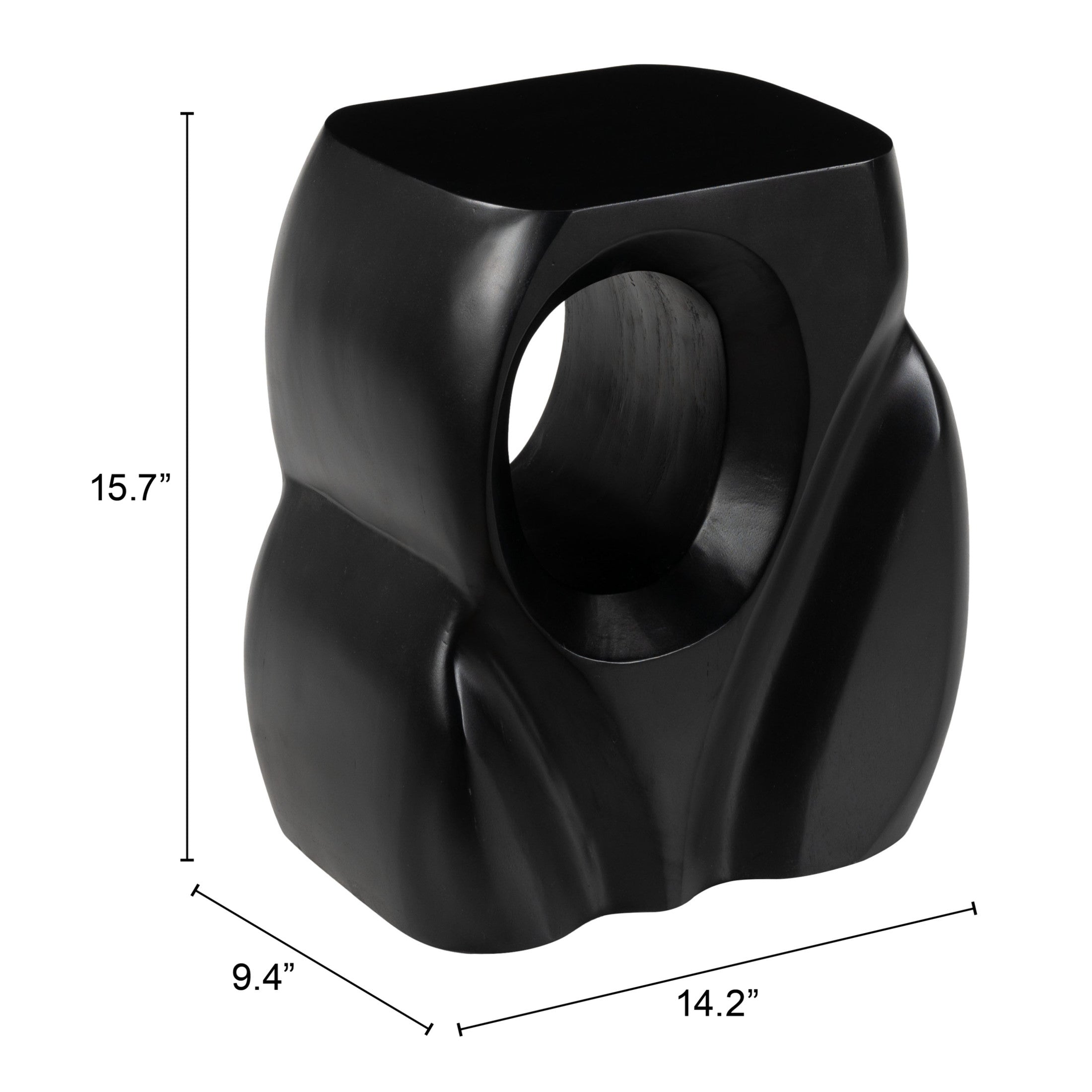 Trung Side Table Black