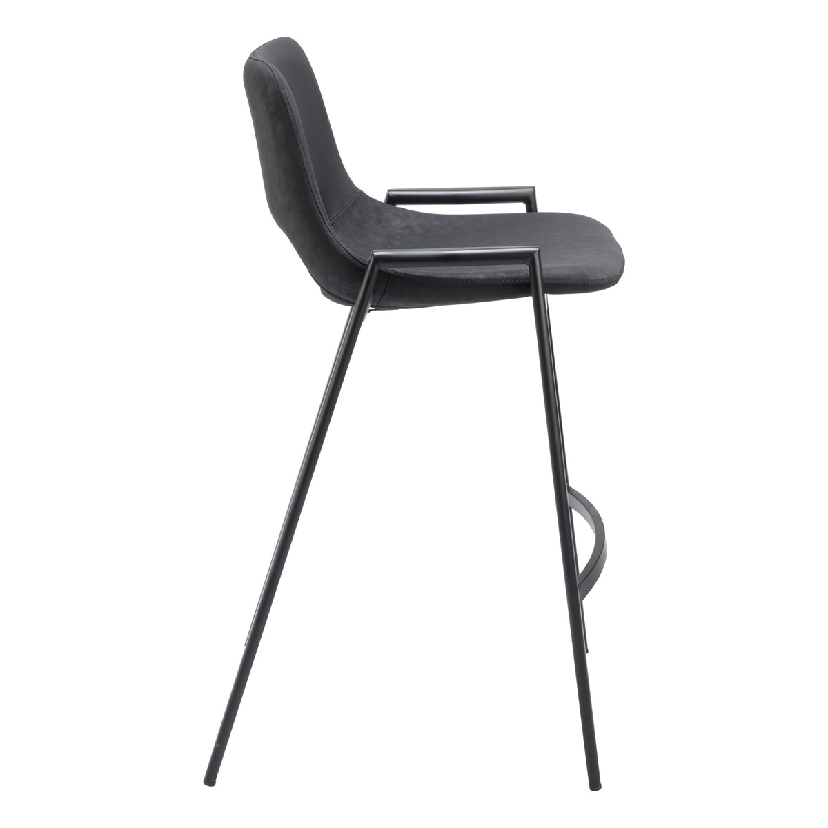 Desi Counter Stool (Set of 2) Black