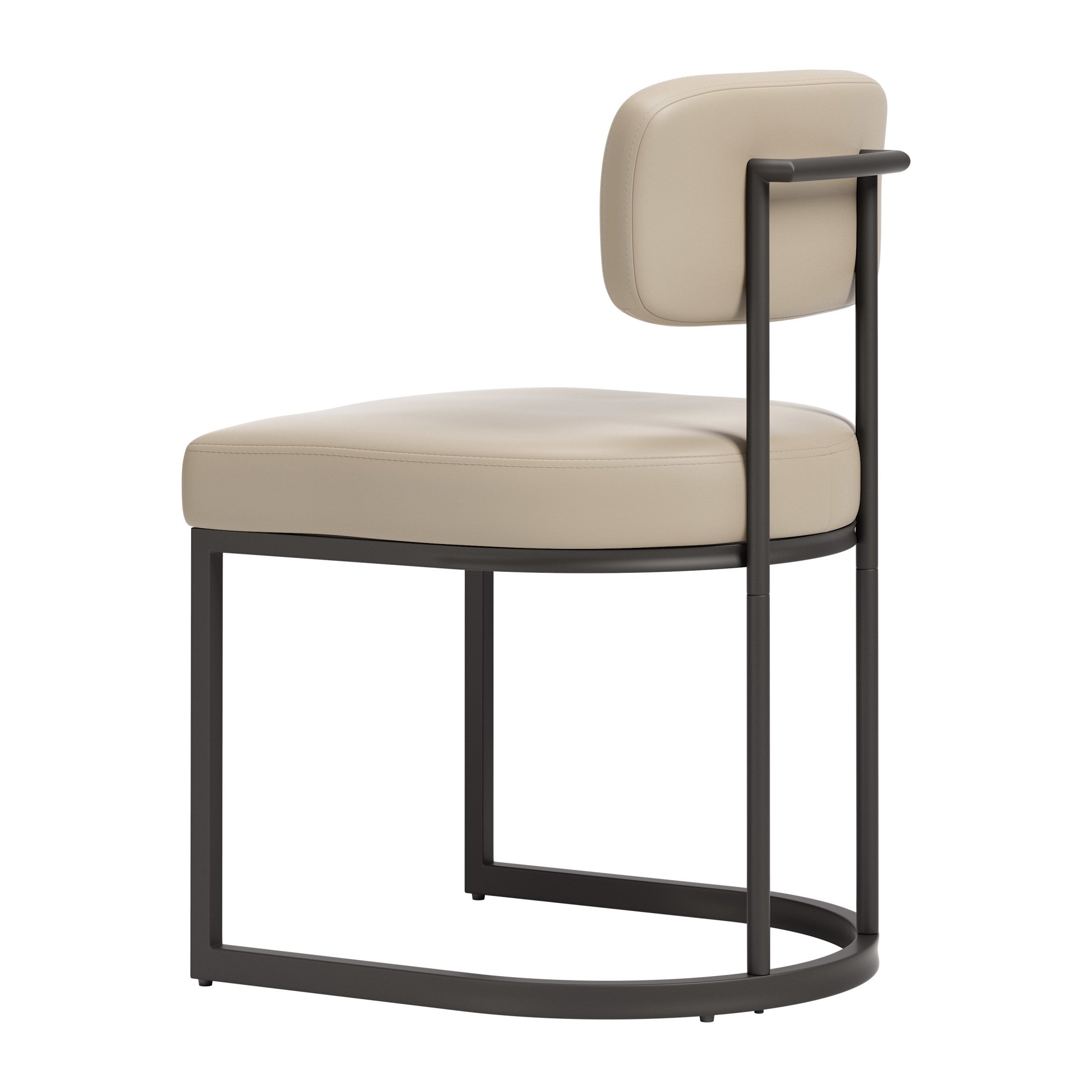 Velar Dining Chair (Set of 2) Beige & Gray