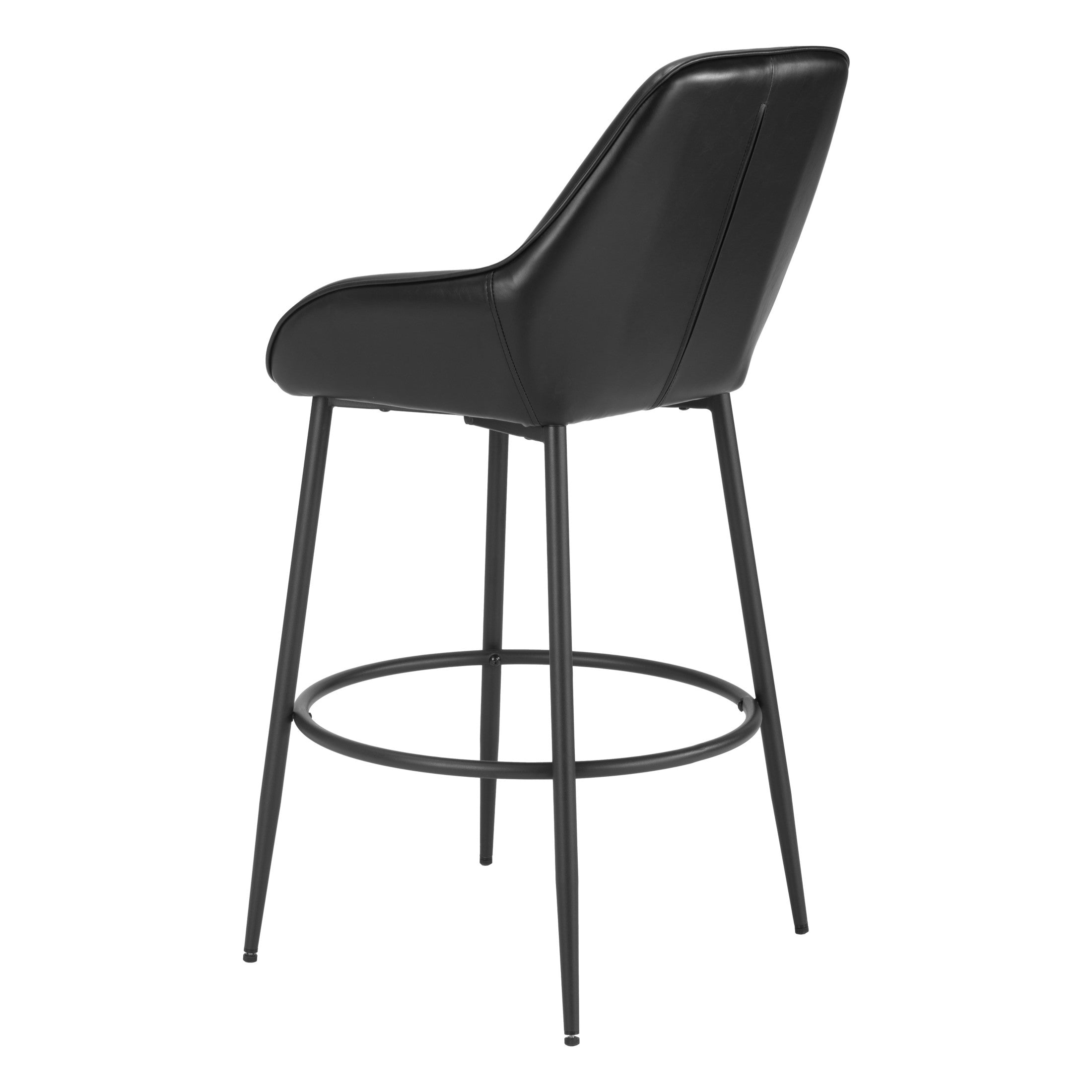 Vila Barstool (Set of 2) Black