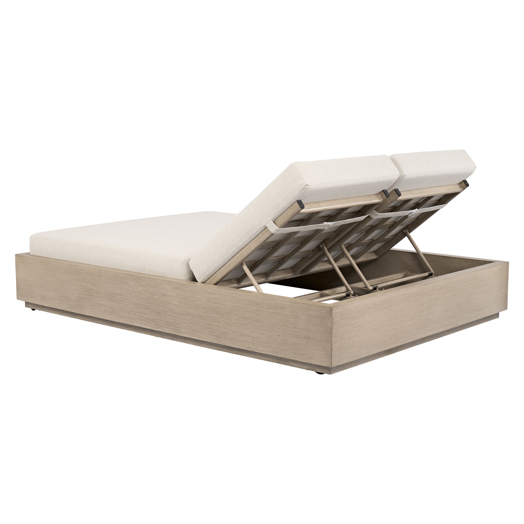 Varadero Beach Double Chaise Gray