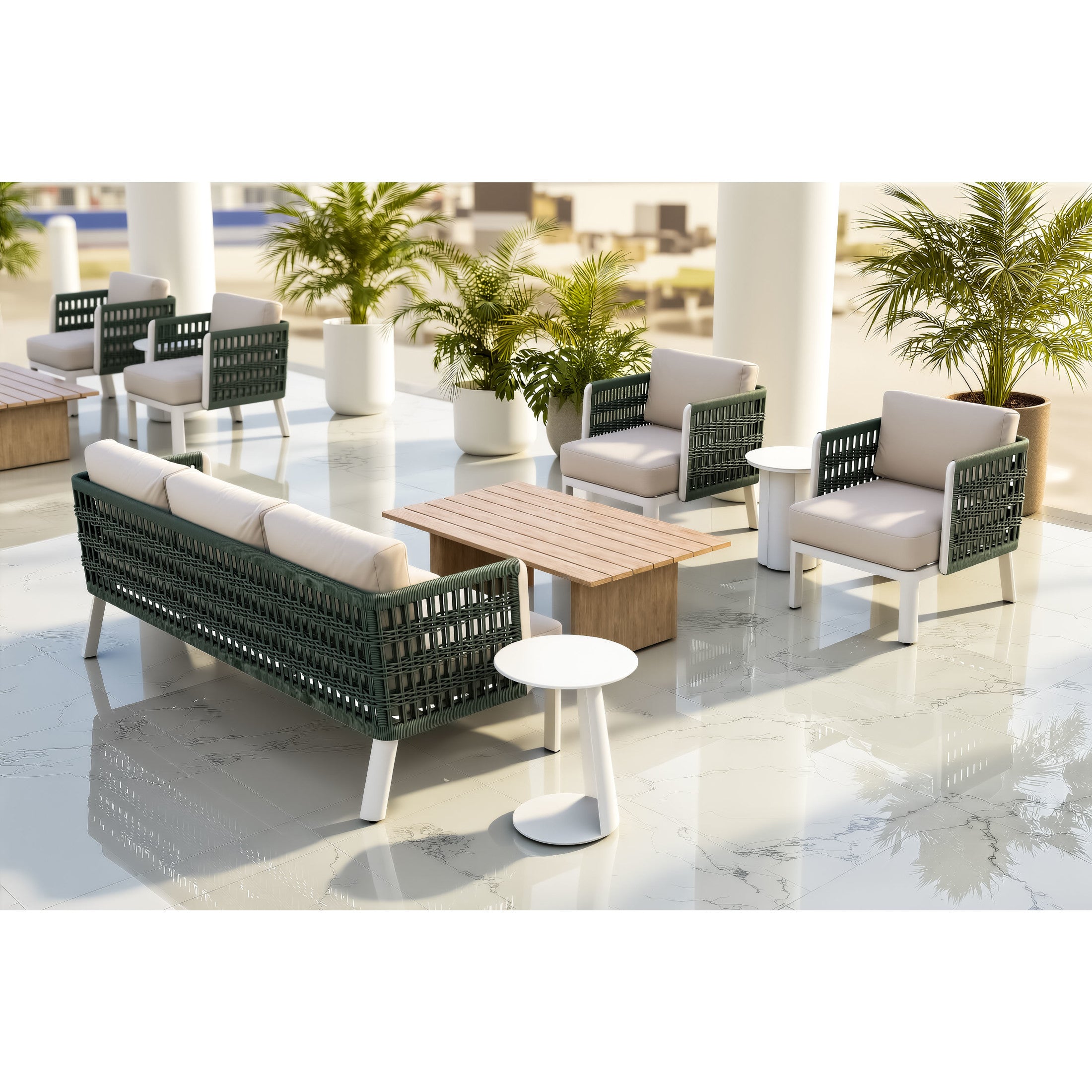 Bridgehampton Armchair White