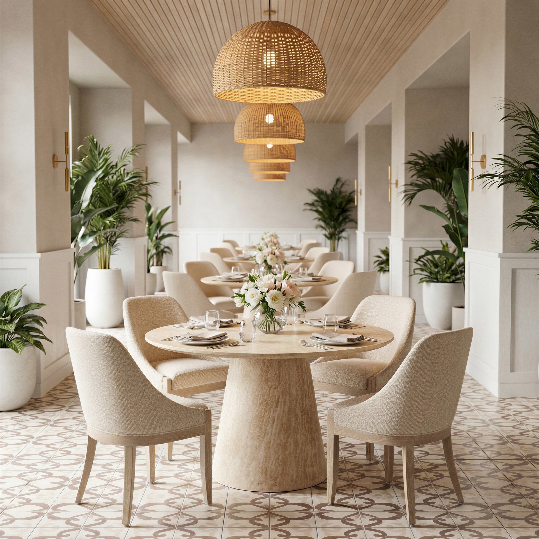 Calmo Dining Chair Beige