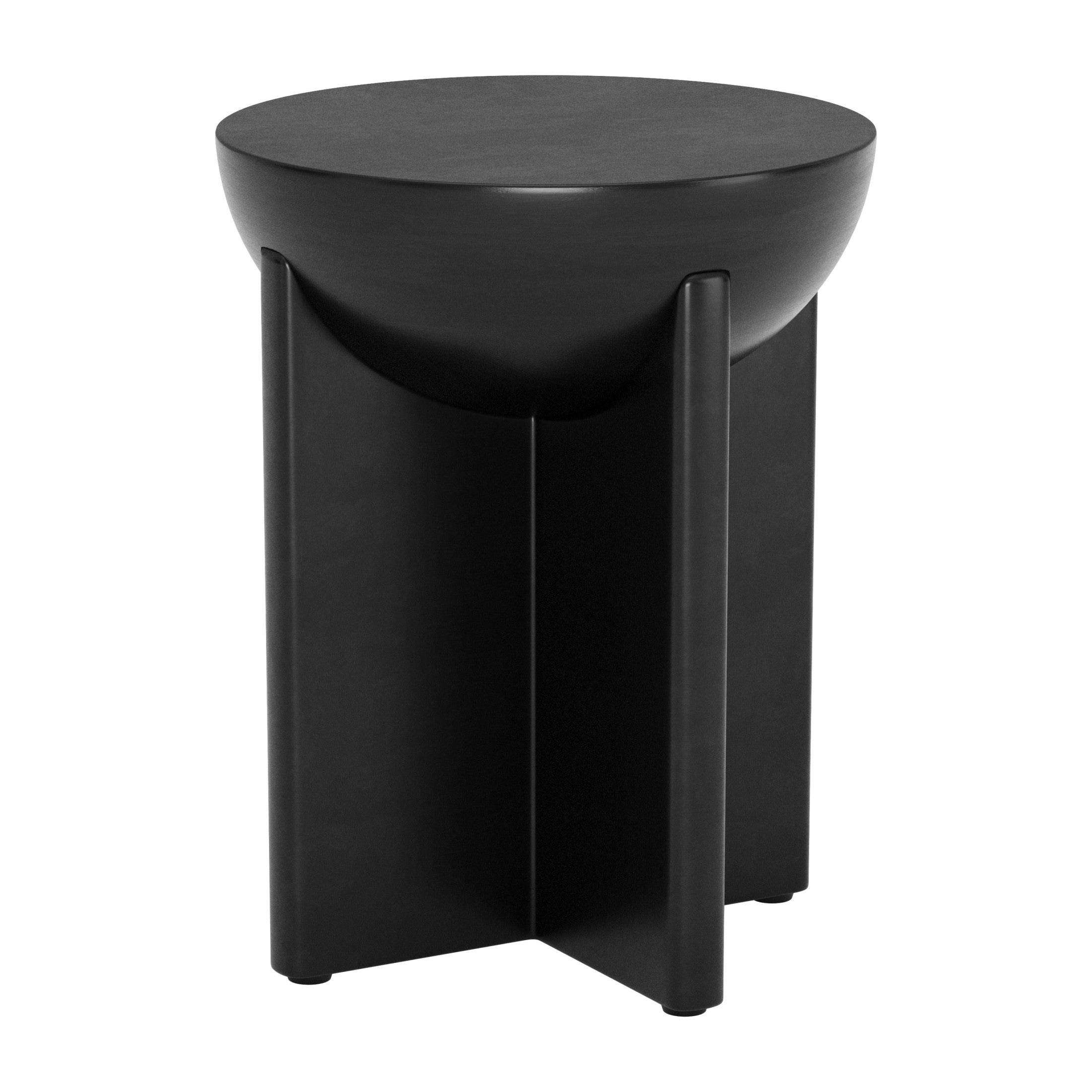 Tume Side Table Black