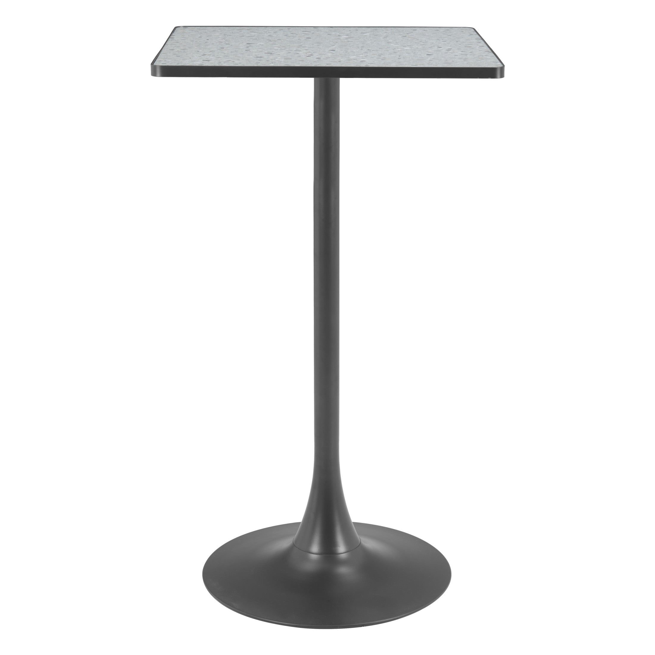 Spot Bar Table Gray & Black